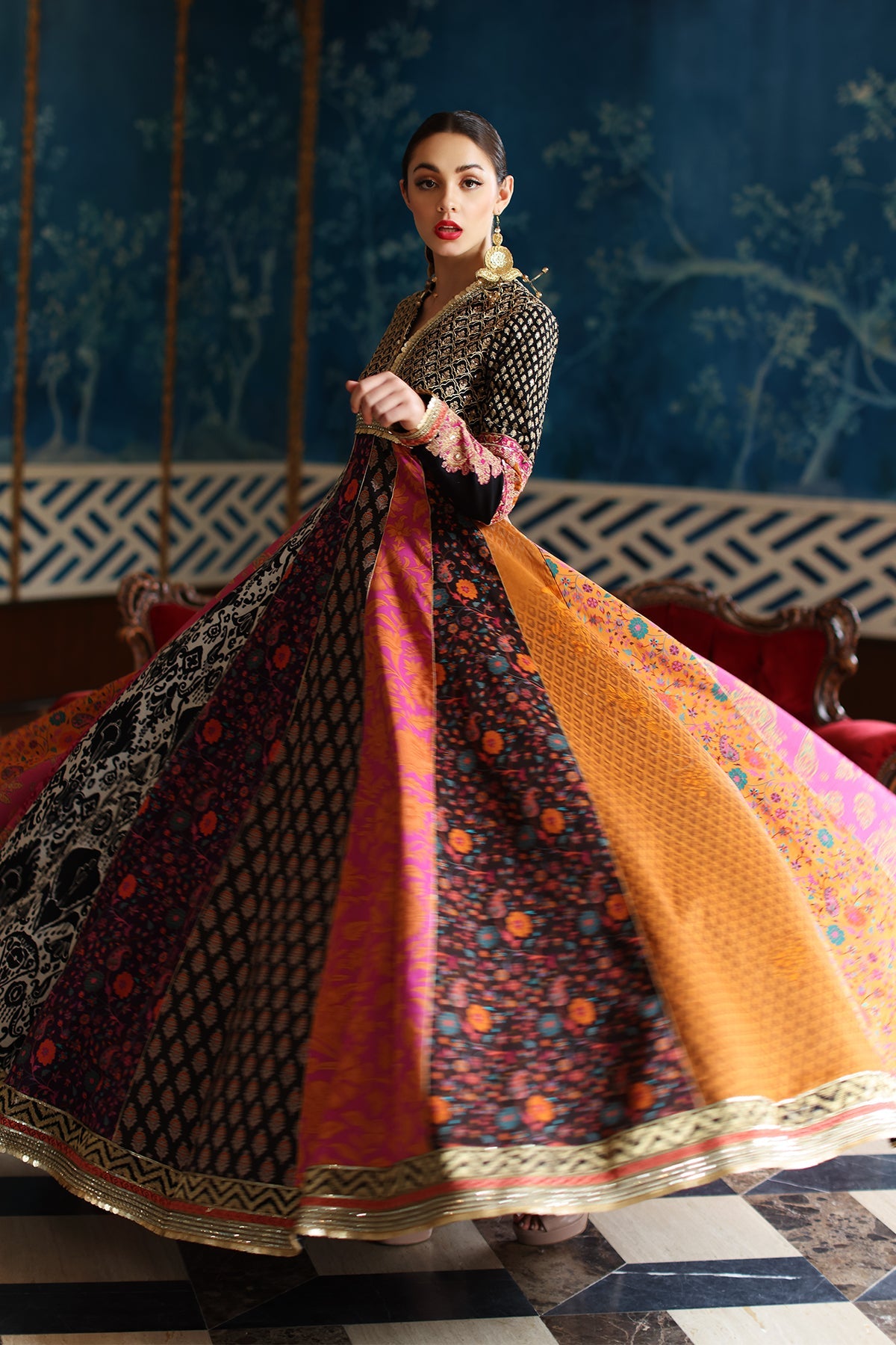 Mina Kashif | Festive Lawn | Misty by Mina Kashif - Designer Dress - Type: Ladies Clothes - Available at Libayah - 100% Original