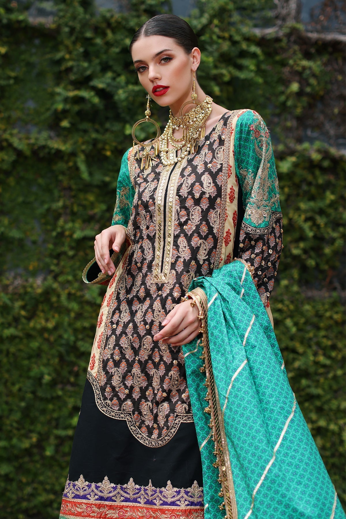 Mina Kashif | Festive Lawn | Zenel by Mina Kashif - Designer Dress - Type: Ladies Clothes - Available at Libayah - 100% Original