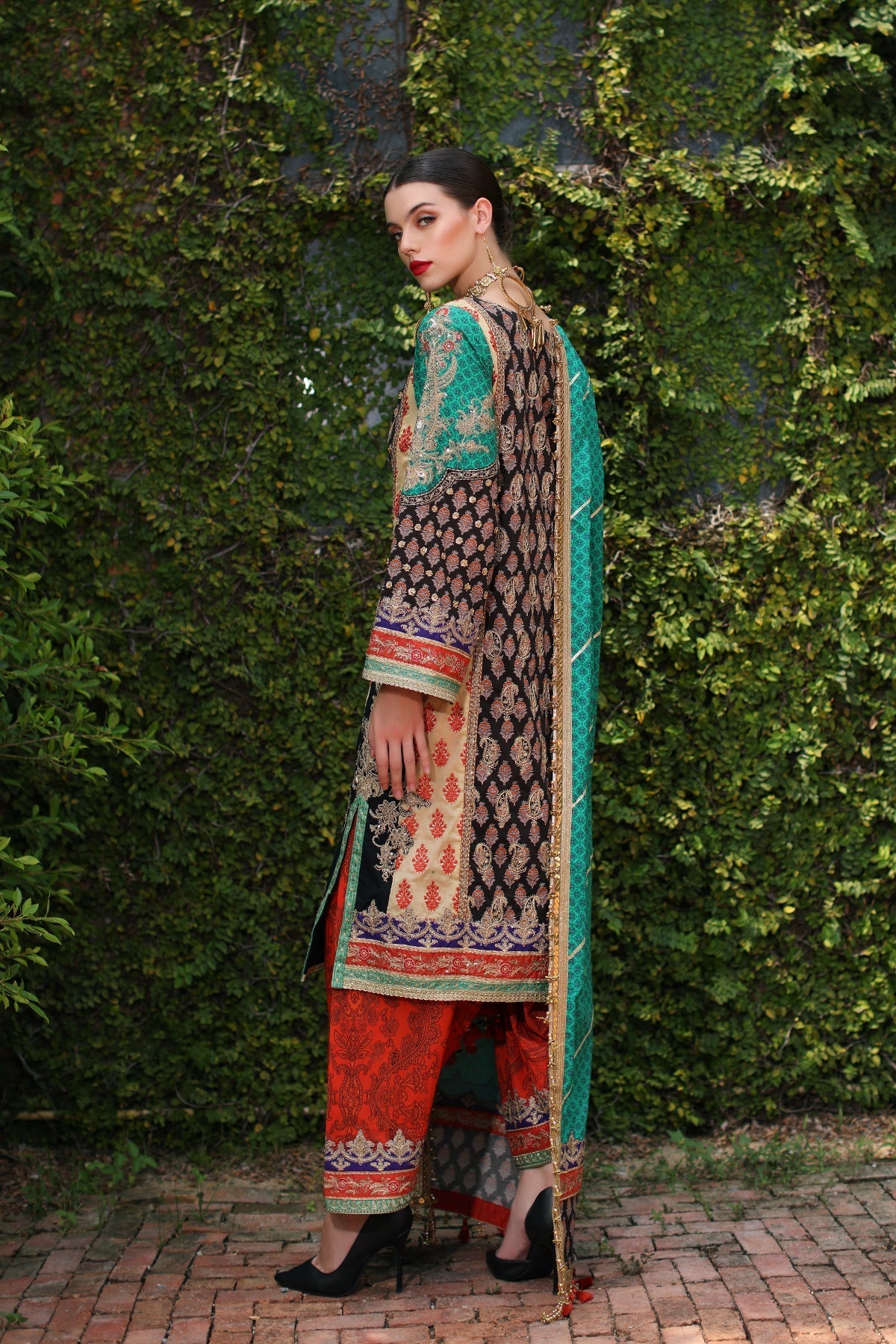 Mina Kashif | Festive Lawn | Zenel by Mina Kashif - Designer Dress - Type: Ladies Clothes - Available at Libayah - 100% Original