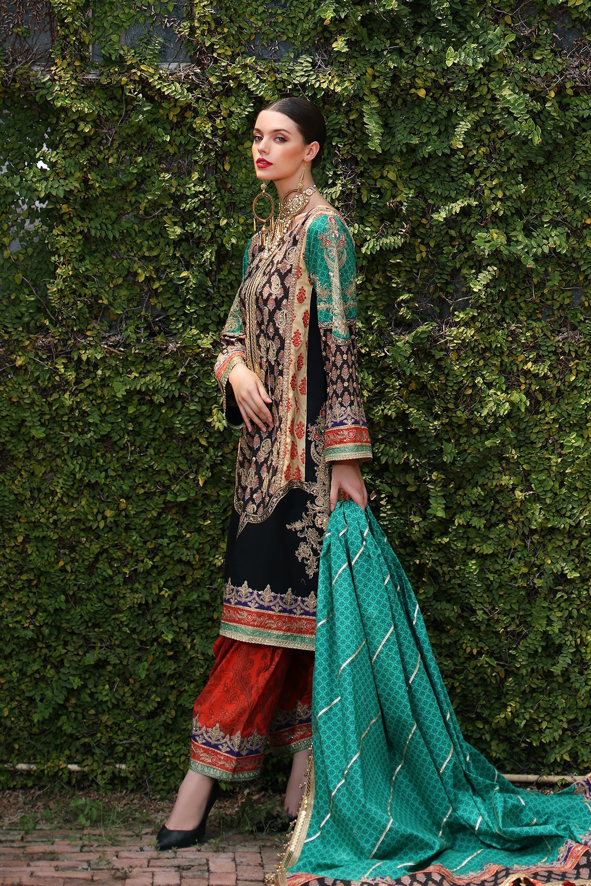 Mina Kashif | Festive Lawn | Zenel by Mina Kashif - Designer Dress - Type: Ladies Clothes - Available at Libayah - 100% Original