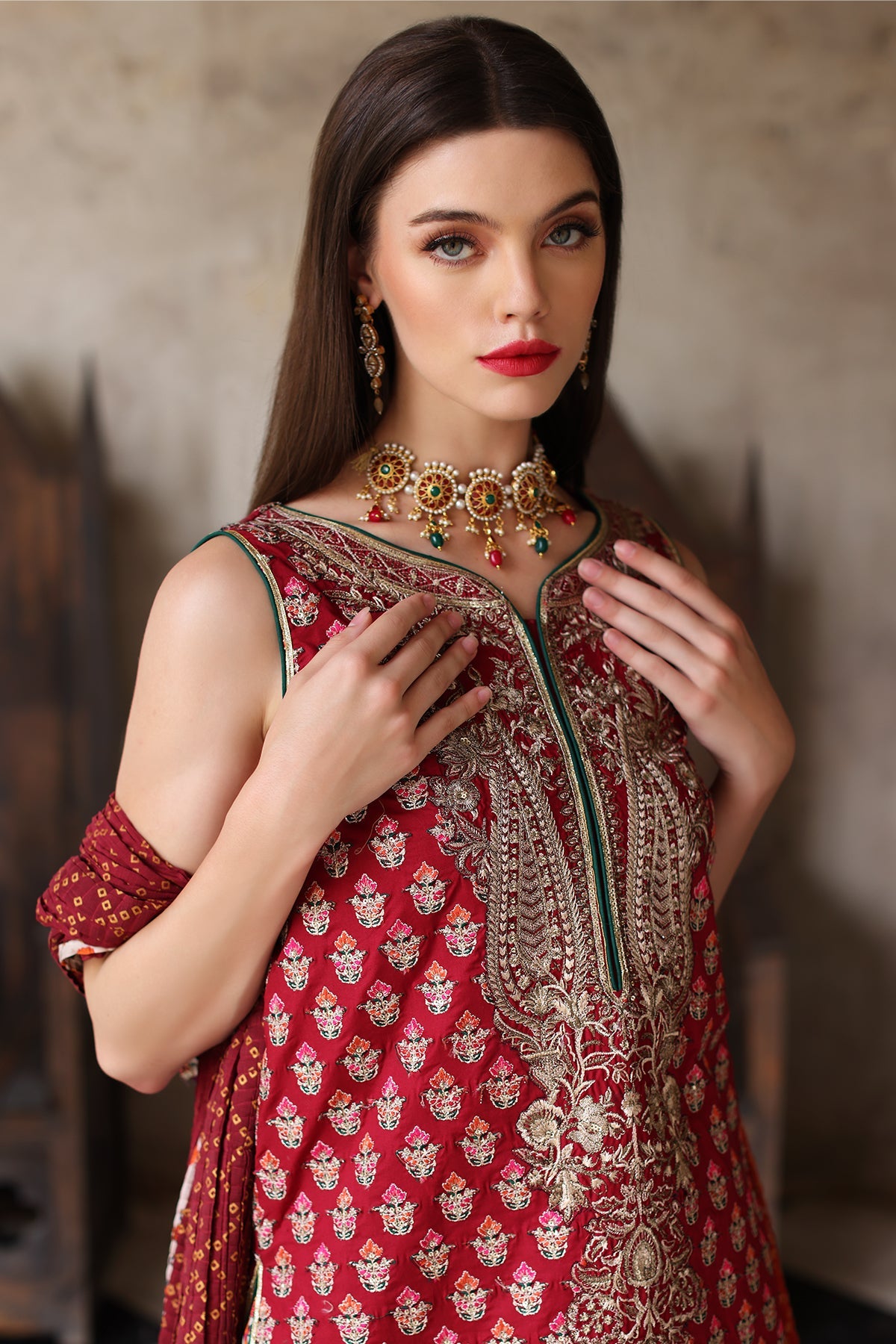 Mina Kashif | Festive Lawn | Janan by Mina Kashif - Designer Dress - Type: Ladies Clothes - Available at Libayah - 100% Original