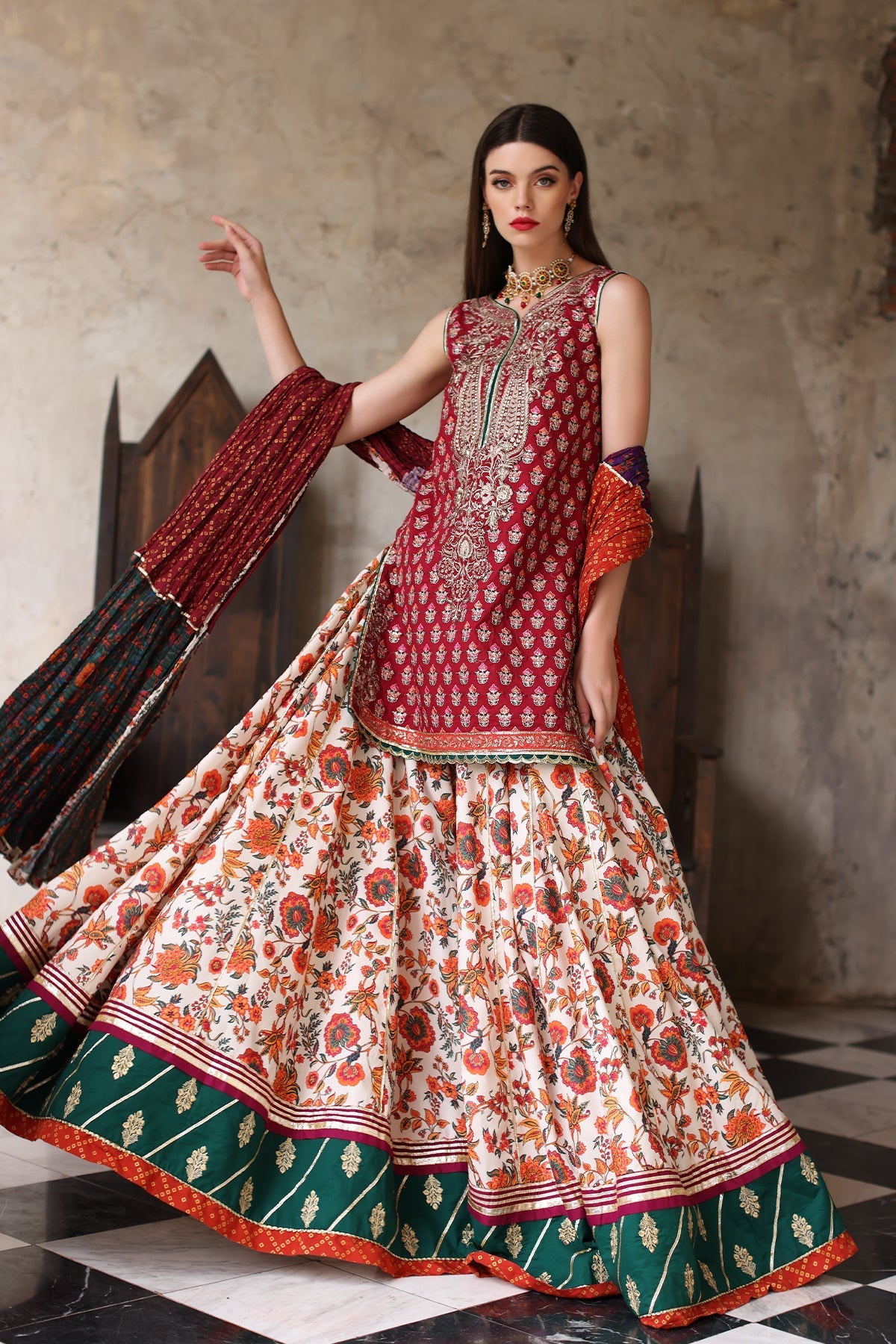 Mina Kashif | Festive Lawn | Janan by Mina Kashif - Designer Dress - Type: Ladies Clothes - Available at Libayah - 100% Original