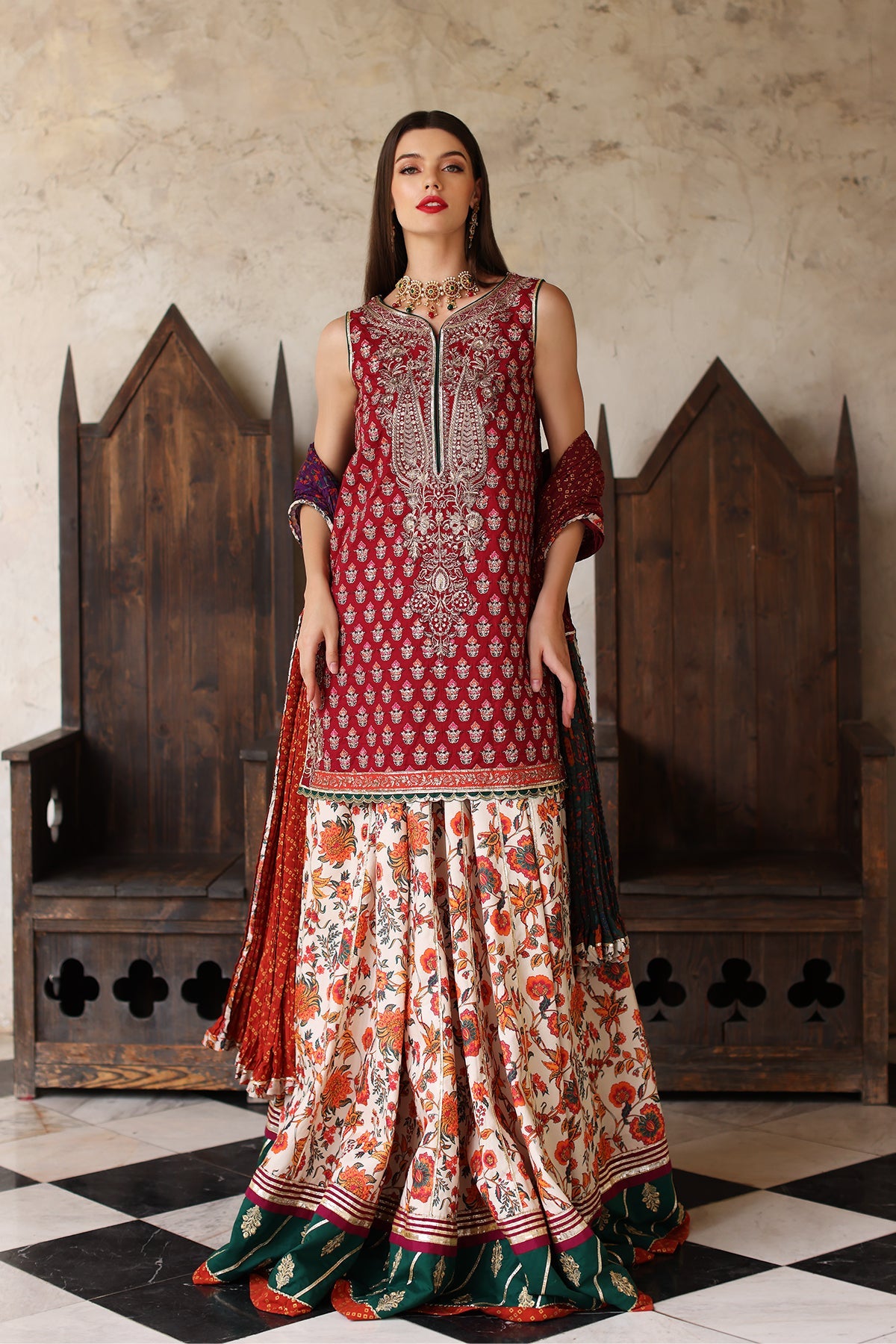 Mina Kashif | Festive Lawn | Janan by Mina Kashif - Designer Dress - Type: Ladies Clothes - Available at Libayah - 100% Original