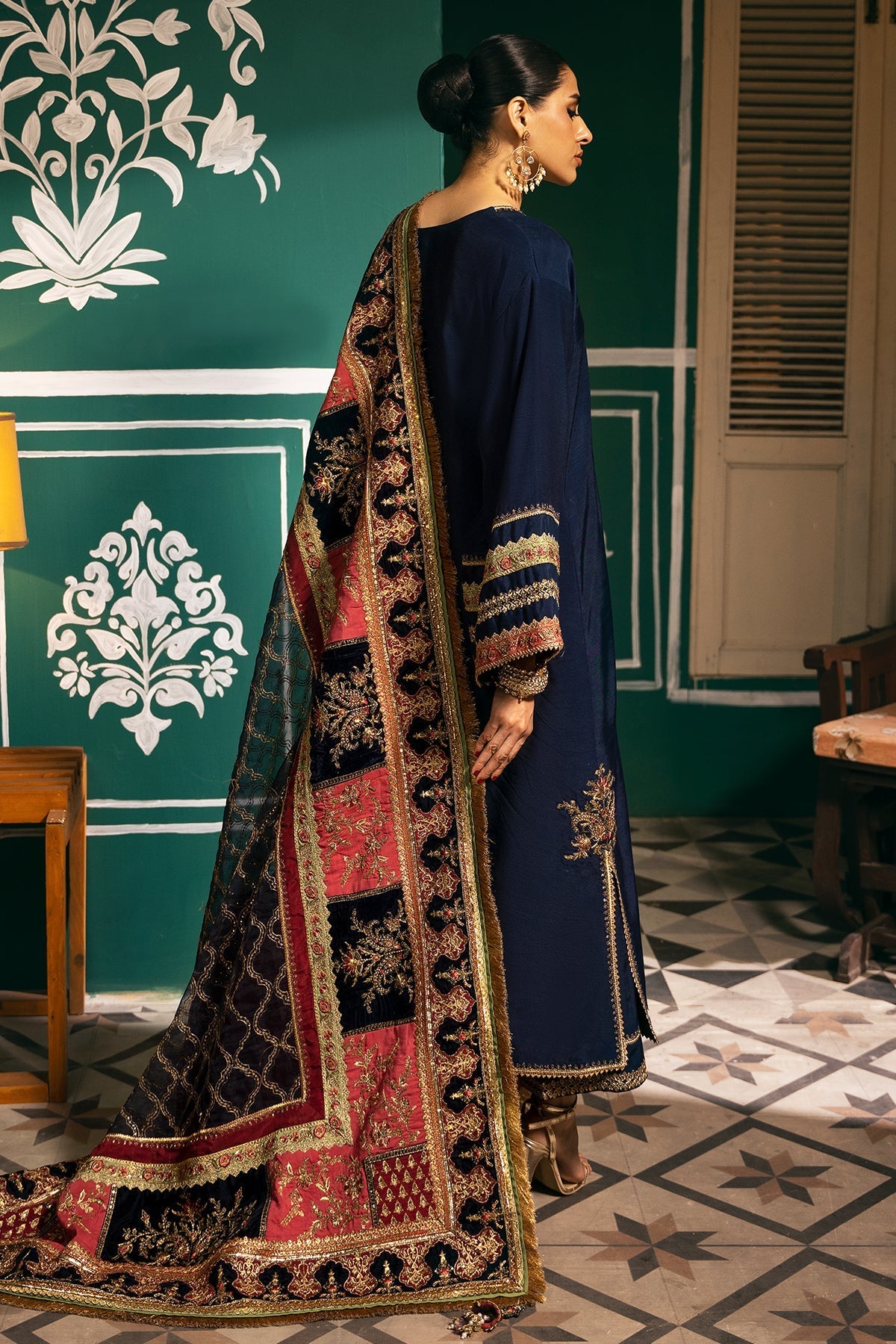 Mina Kashif | Meeral Formals 24 | Refa by Mina Kashif - Designer Dress - Type: Ladies Clothes - Available at Libayah - 100% Original