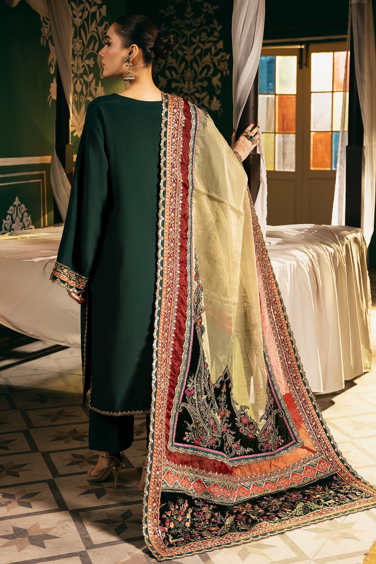 Mina Kashif | Meeral Formals 24 | Nazeen by Mina Kashif - Designer Dress - Type: Ladies Clothes - Available at Libayah - 100% Original