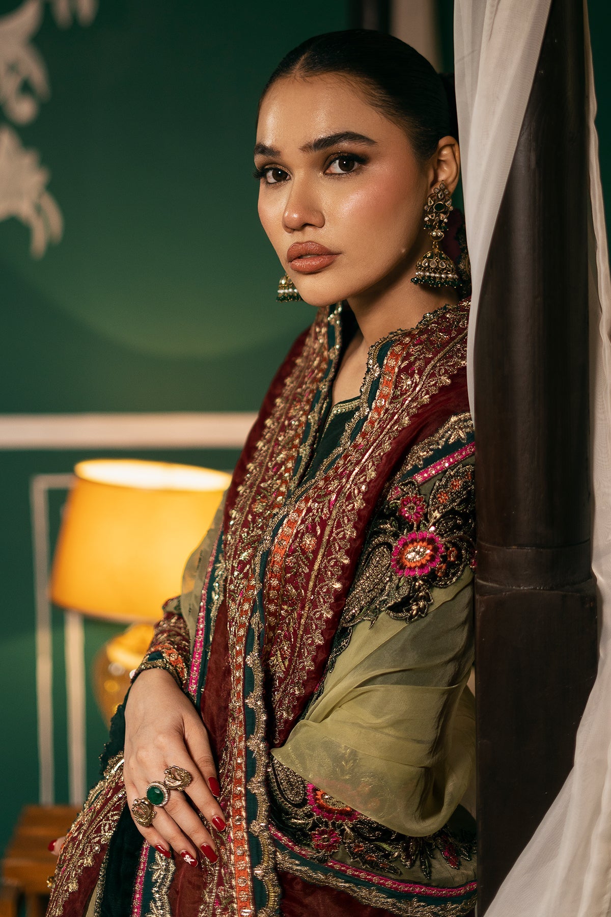 Mina Kashif | Meeral Formals 24 | Nazeen by Mina Kashif - Designer Dress - Type: Ladies Clothes - Available at Libayah - 100% Original