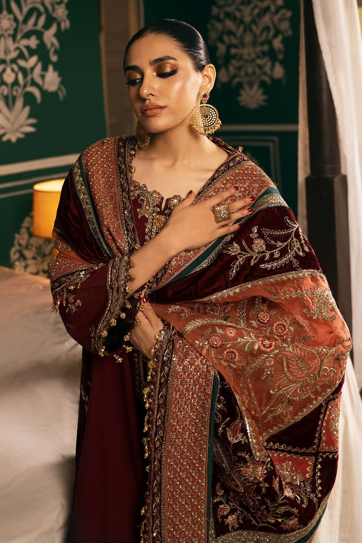 Mina Kashif | Meeral Formals 24 | Ishaal by Mina Kashif - Designer Dress - Type: Ladies Clothes - Available at Libayah - 100% Original