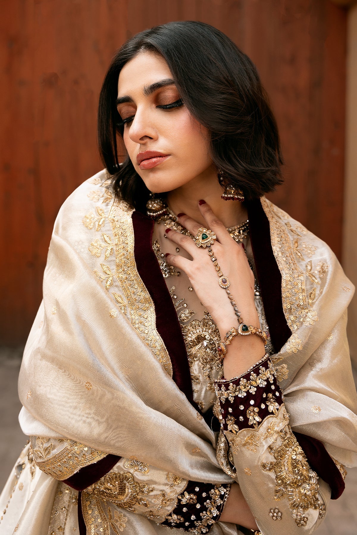 Mina Kashif | Noor Jahan Festive Edit | Heera by Mina Kashif - Designer Dress - Type: Ladies Clothes - Available at Libayah - 100% Original