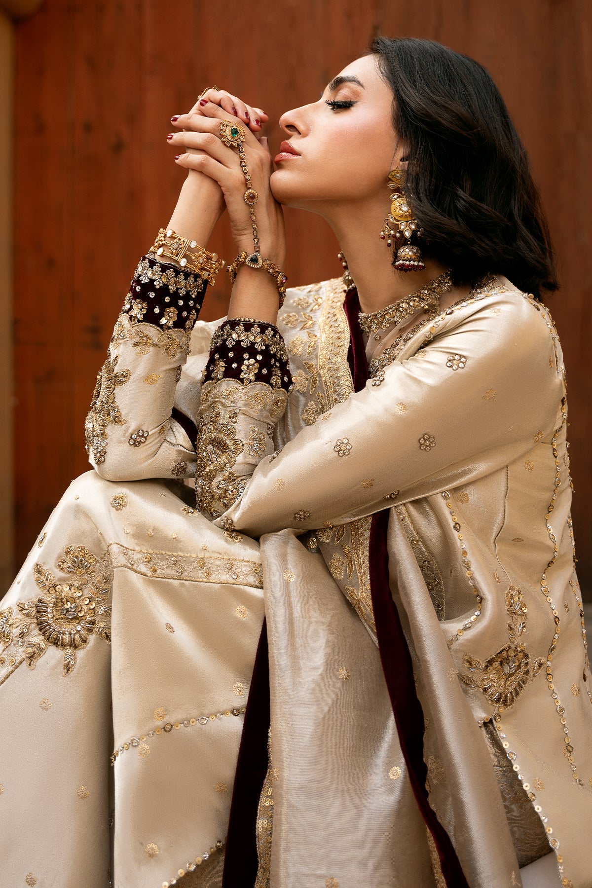 Mina Kashif | Noor Jahan Festive Edit | Heera by Mina Kashif - Designer Dress - Type: Ladies Clothes - Available at Libayah - 100% Original