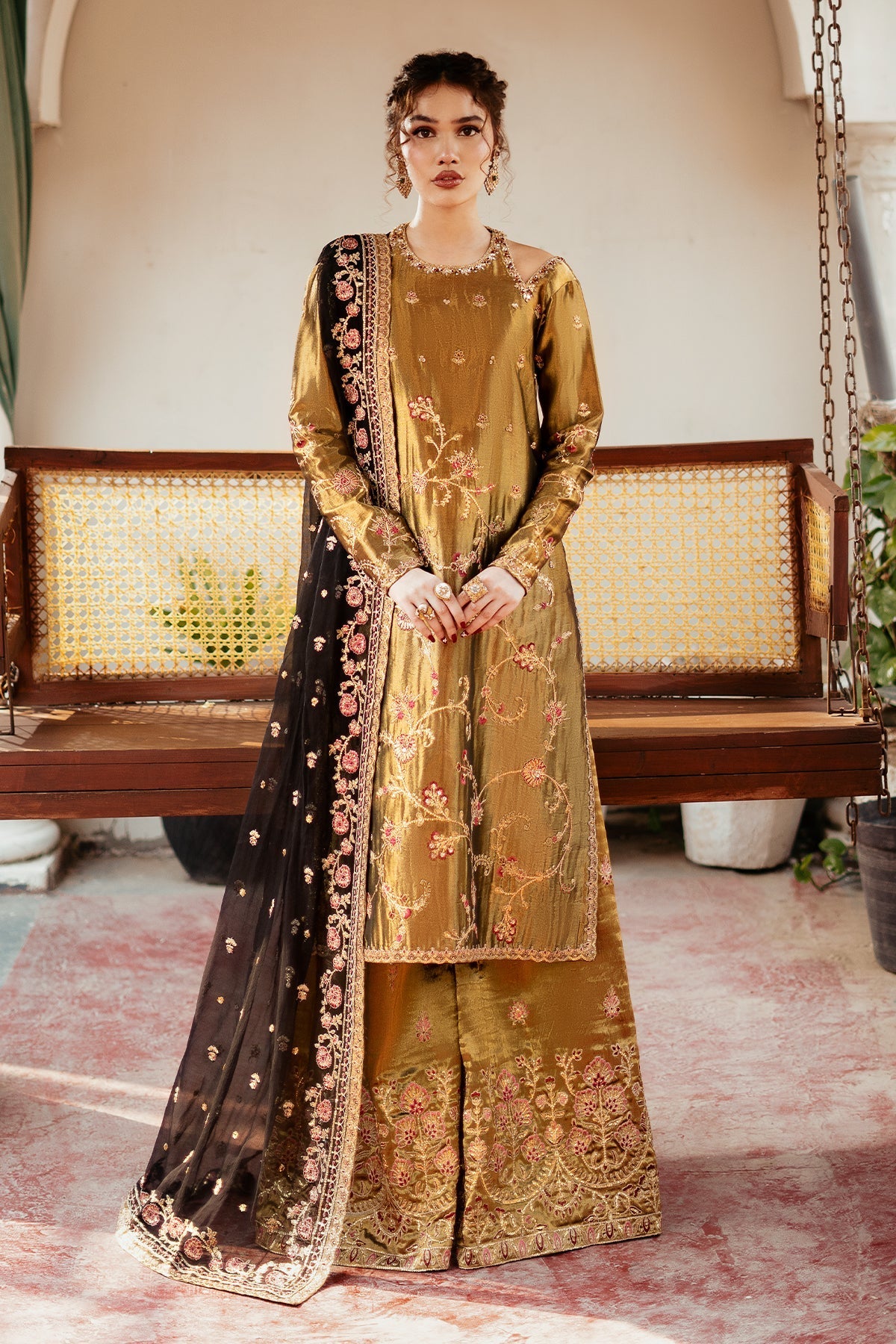 Mina Kashif | Noor Jahan Festive Edit | Maahi by Mina Kashif - Designer Dress - Type: Ladies Clothes - Available at Libayah - 100% Original