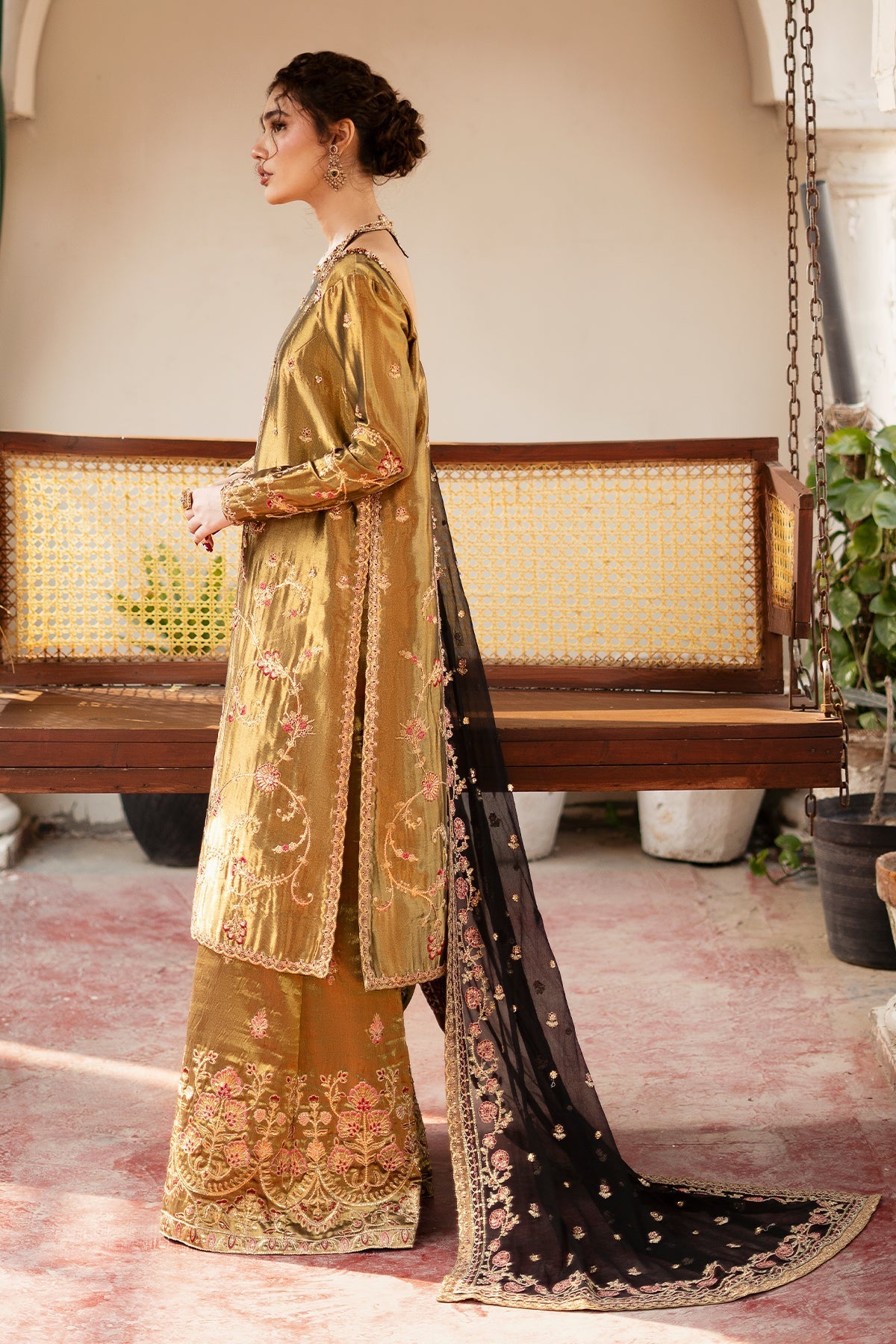 Mina Kashif | Noor Jahan Festive Edit | Maahi by Mina Kashif - Designer Dress - Type: Ladies Clothes - Available at Libayah - 100% Original