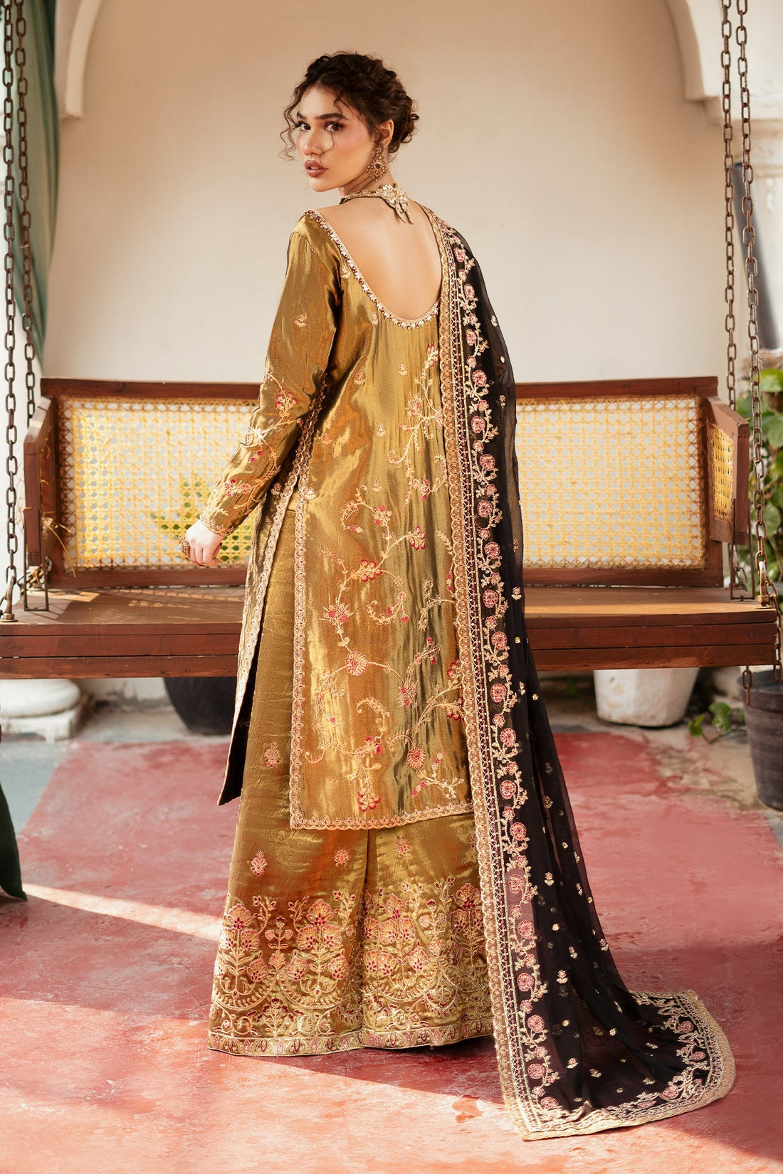 Mina Kashif | Noor Jahan Festive Edit | Maahi by Mina Kashif - Designer Dress - Type: Ladies Clothes - Available at Libayah - 100% Original