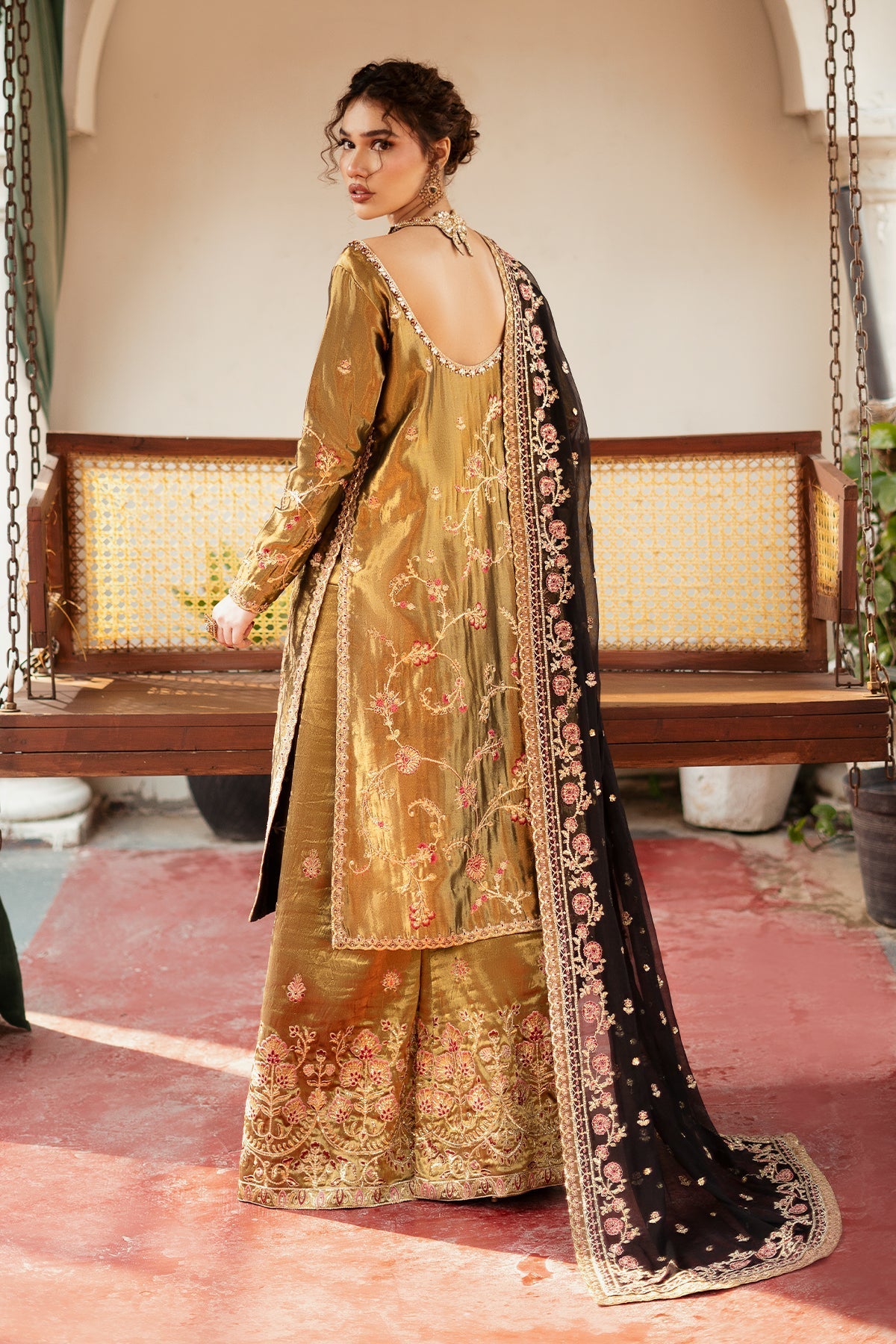 Mina Kashif | Noor Jahan Festive Edit | Maahi by Mina Kashif - Designer Dress - Type: Ladies Clothes - Available at Libayah - 100% Original