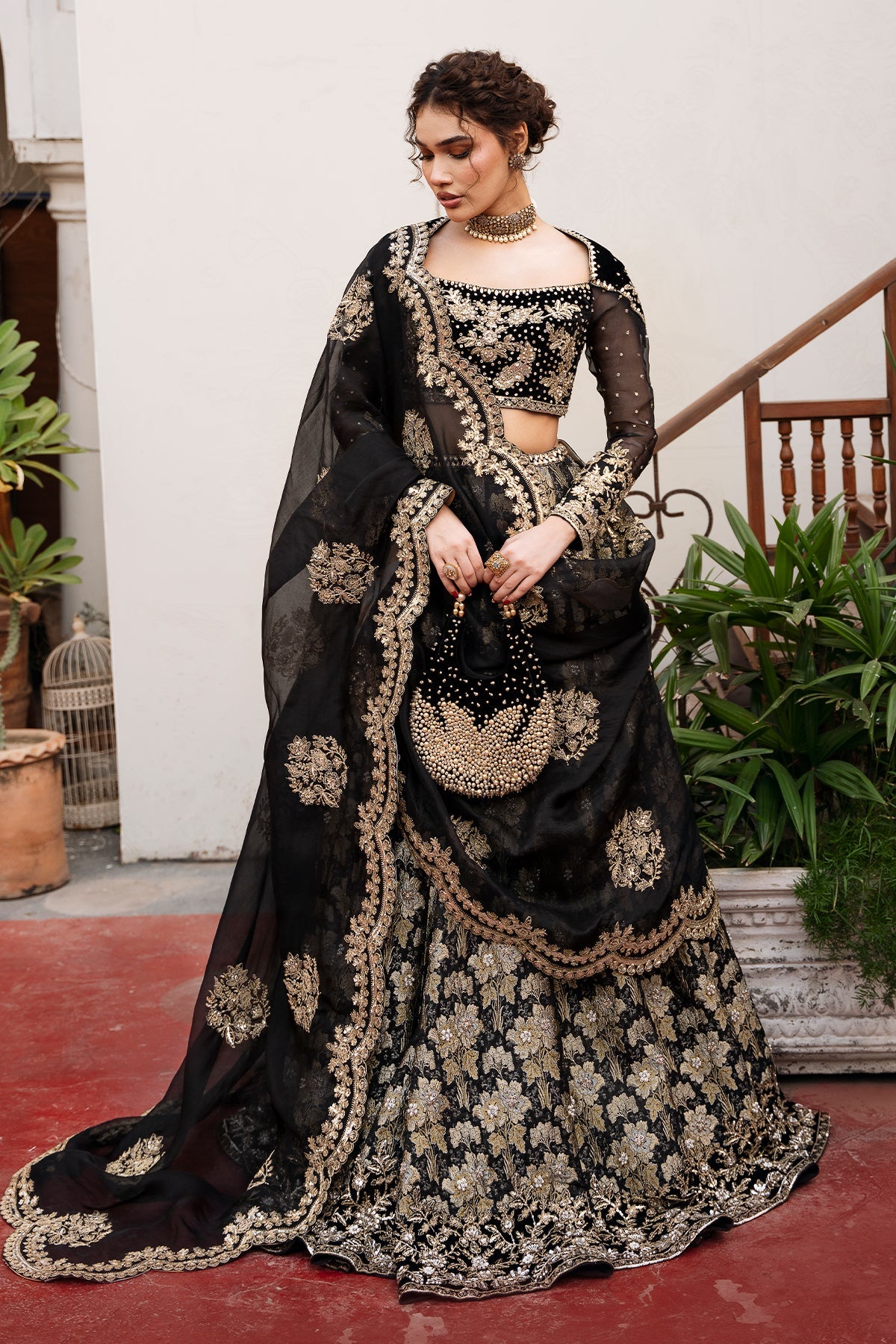 Mina Kashif | Noor Jahan Festive Edit | Aashna by Mina Kashif - Designer Dress - Type: Ladies Clothes - Available at Libayah - 100% Original
