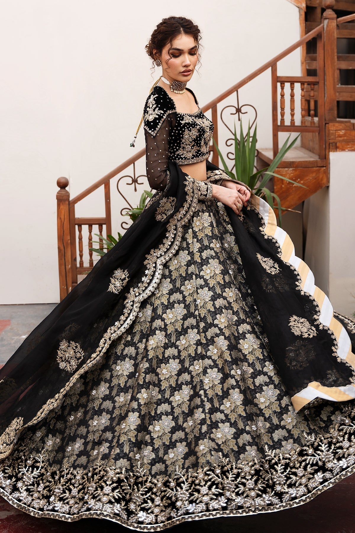 Mina Kashif | Noor Jahan Festive Edit | Aashna by Mina Kashif - Designer Dress - Type: Ladies Clothes - Available at Libayah - 100% Original