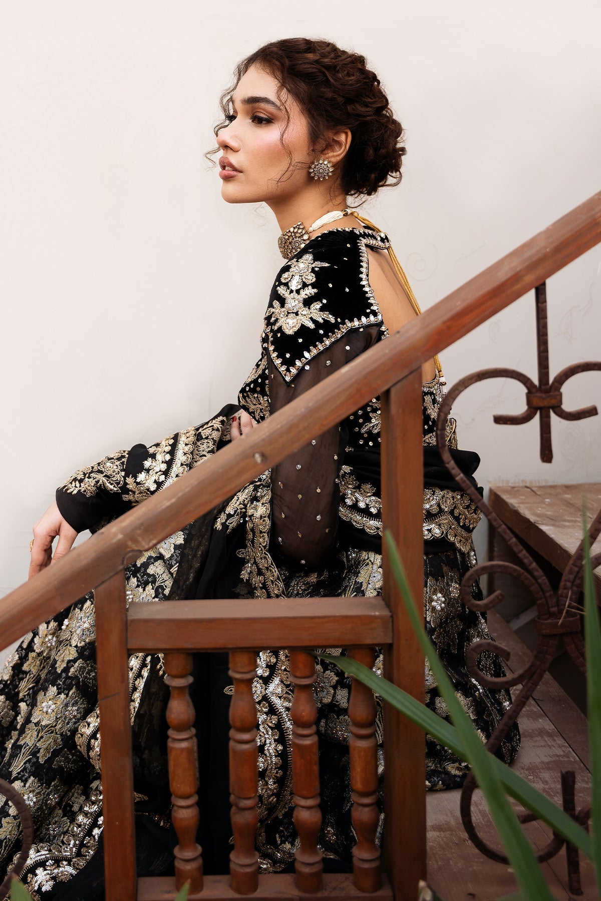 Mina Kashif | Noor Jahan Festive Edit | Aashna by Mina Kashif - Designer Dress - Type: Ladies Clothes - Available at Libayah - 100% Original
