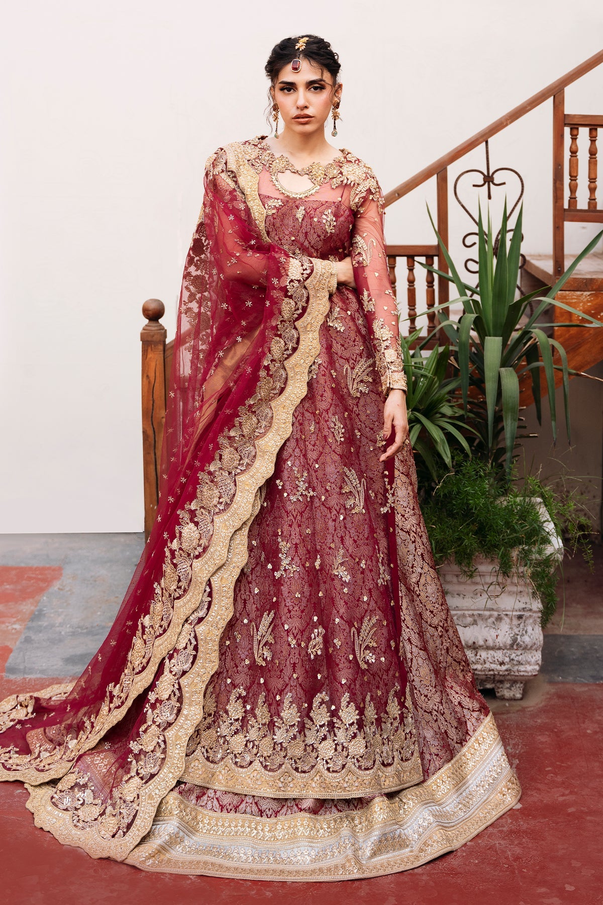 Mina Kashif | Noor Jahan Festive Edit | Hooriya by Mina Kashif - Designer Dress - Type: Ladies Clothes - Available at Libayah - 100% Original