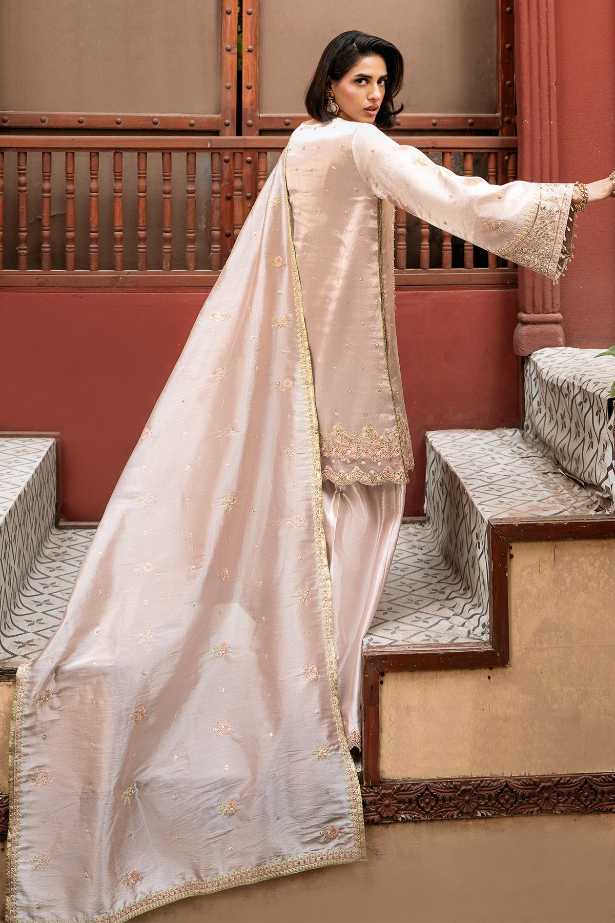 Mina Kashif | Noor Jahan Festive Edit | Chaand by Mina Kashif - Designer Dress - Type: Ladies Clothes - Available at Libayah - 100% Original