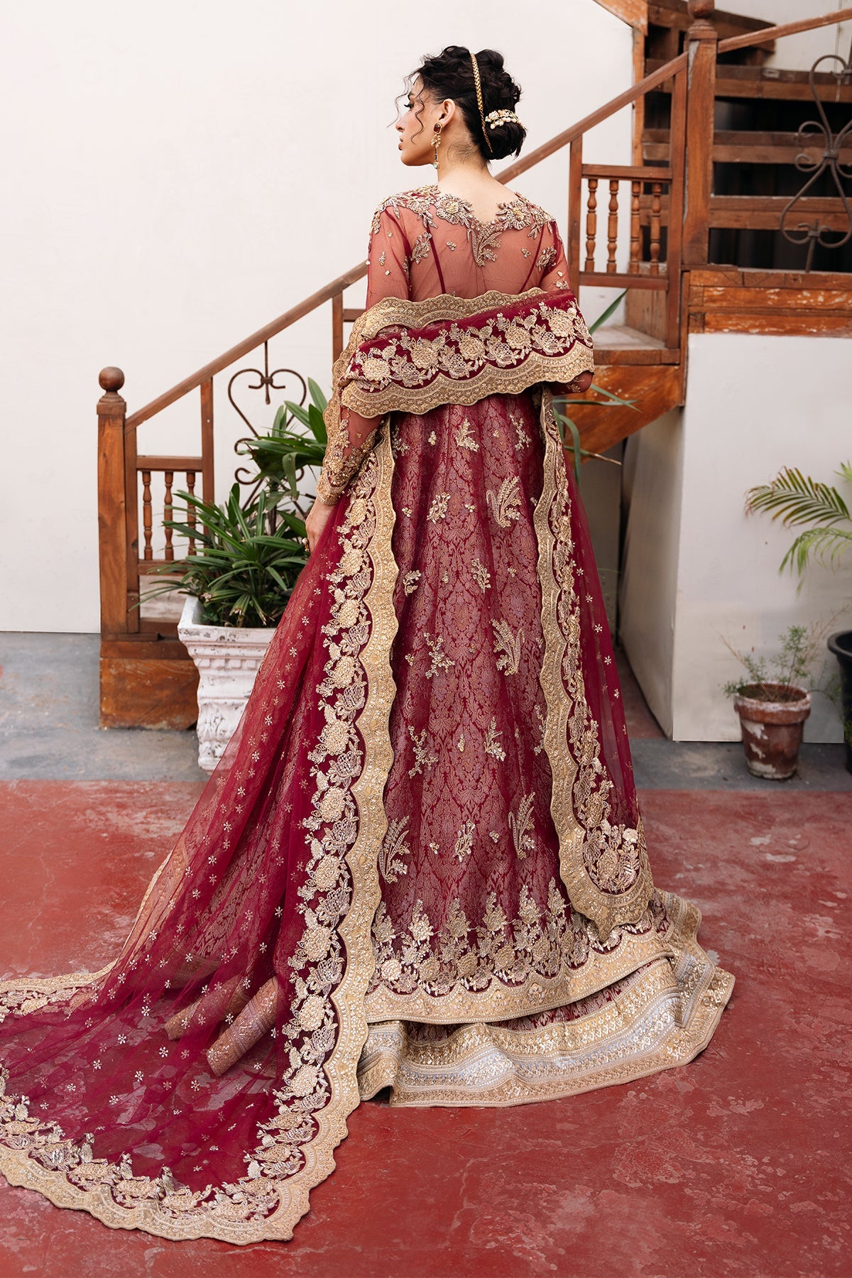 Mina Kashif | Noor Jahan Festive Edit | Hooriya by Mina Kashif - Designer Dress - Type: Ladies Clothes - Available at Libayah - 100% Original