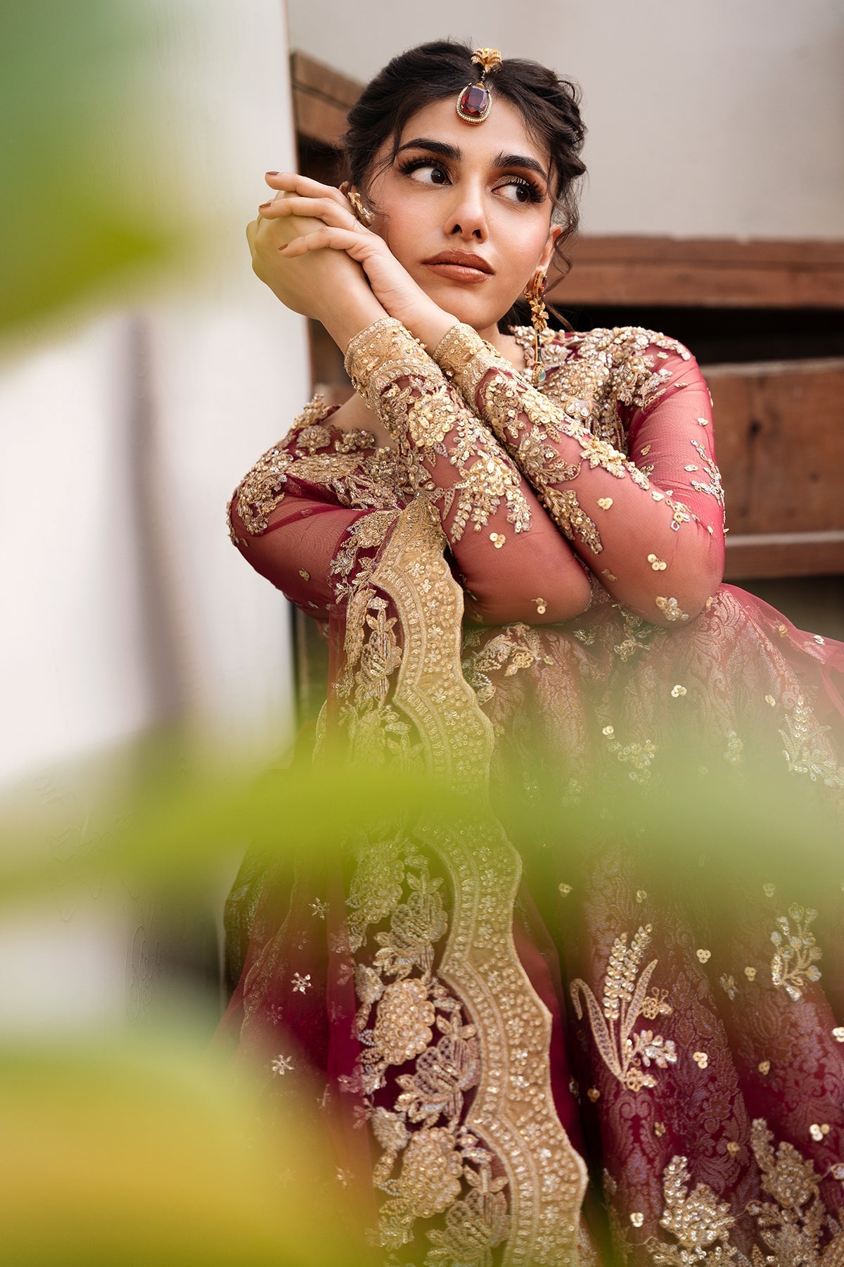 Mina Kashif | Noor Jahan Festive Edit | Hooriya by Mina Kashif - Designer Dress - Type: Ladies Clothes - Available at Libayah - 100% Original