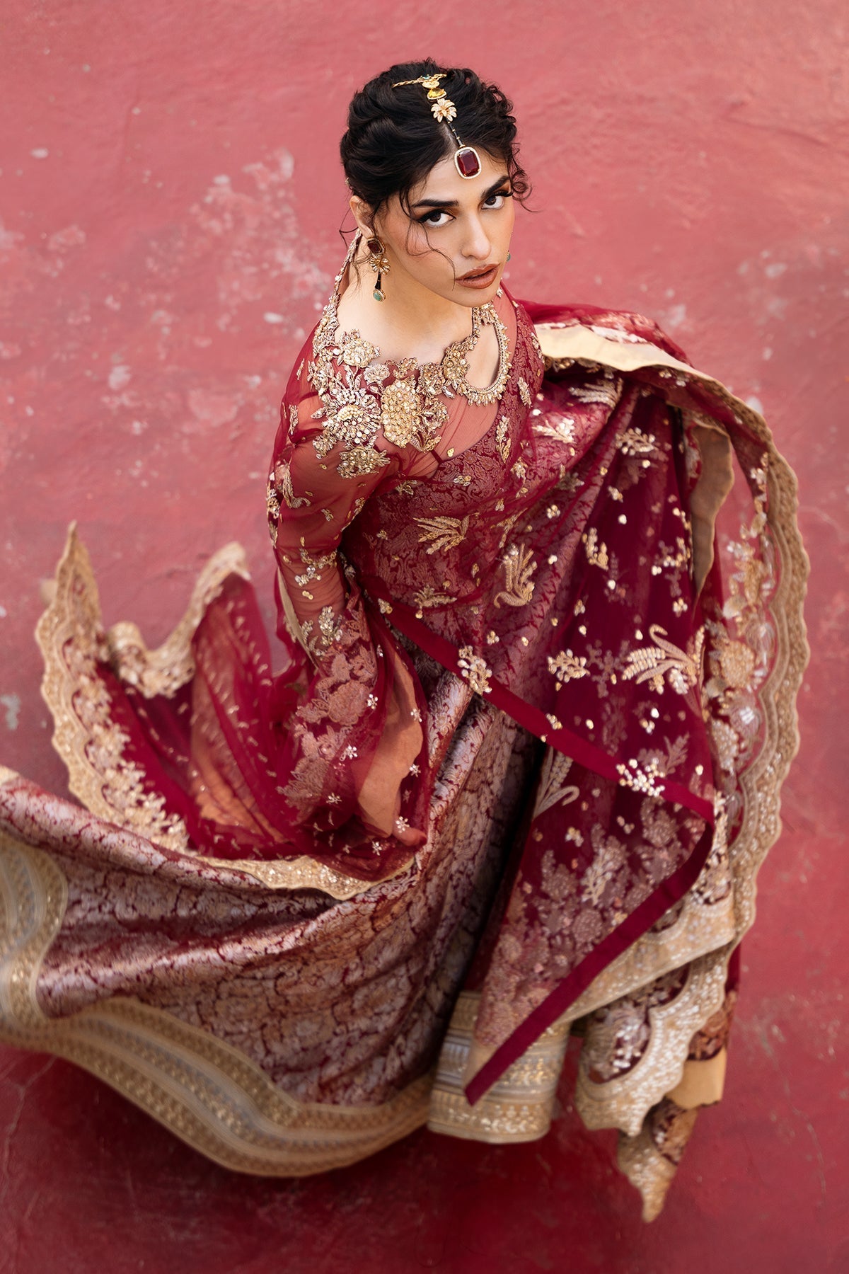 Mina Kashif | Noor Jahan Festive Edit | Hooriya by Mina Kashif - Designer Dress - Type: Ladies Clothes - Available at Libayah - 100% Original