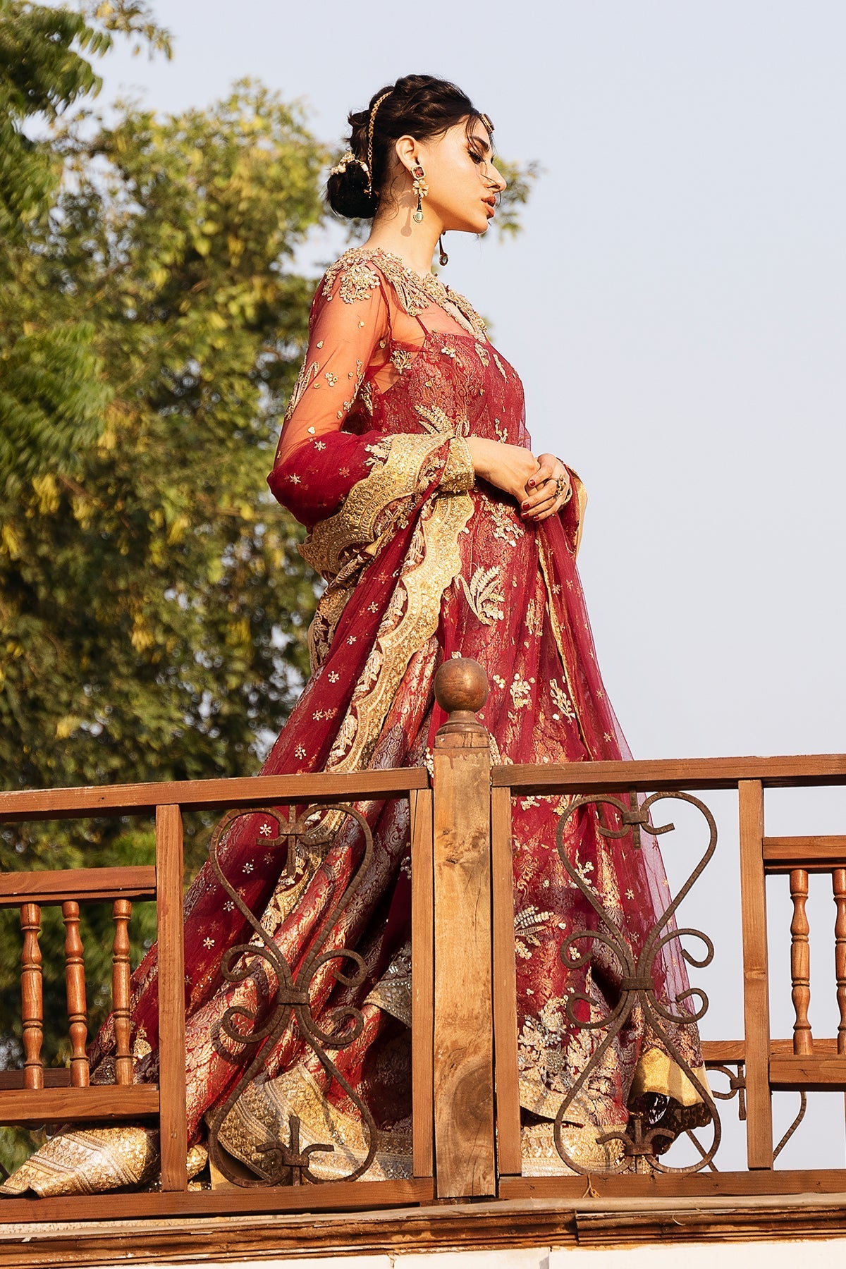 Mina Kashif | Noor Jahan Festive Edit | Hooriya by Mina Kashif - Designer Dress - Type: Ladies Clothes - Available at Libayah - 100% Original