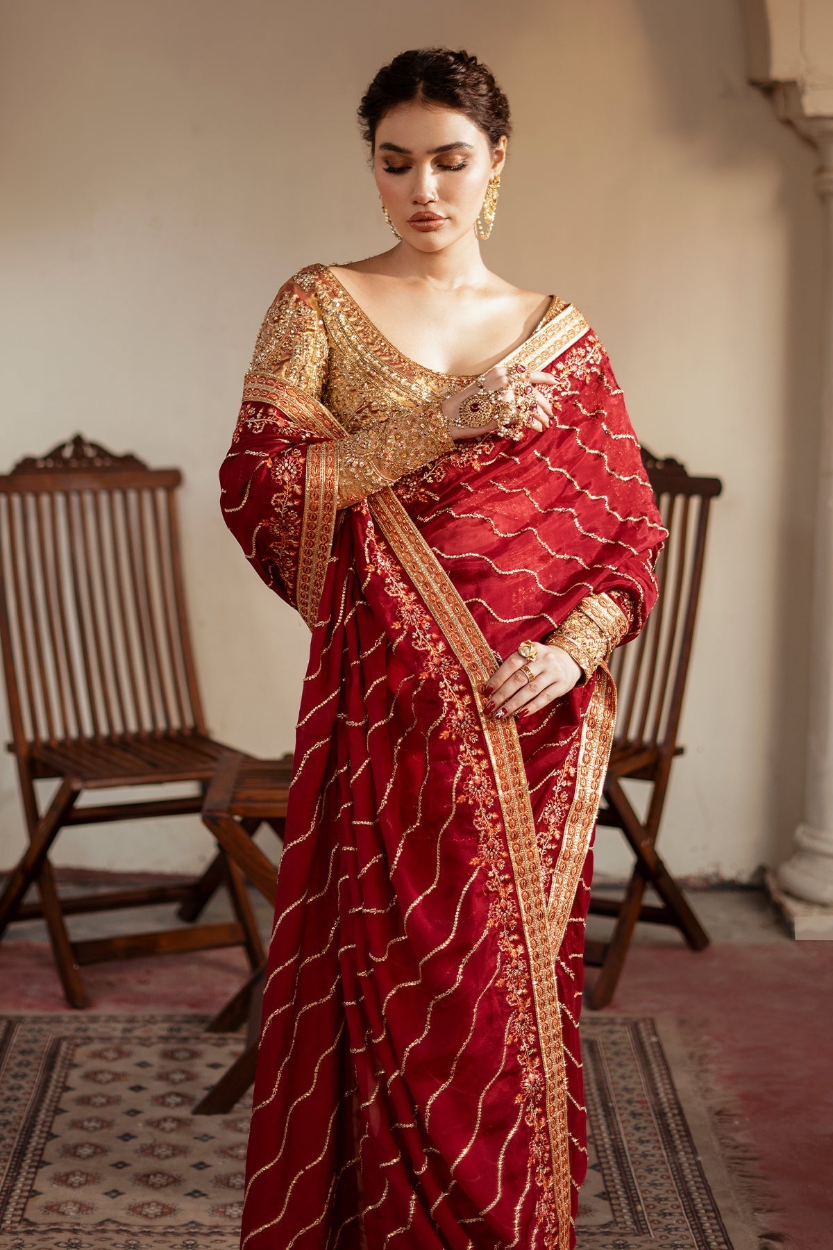 Mina Kashif | Noor Jahan Festive Edit | Kiara by Mina Kashif - Designer Dress - Type: Ladies Clothes - Available at Libayah - 100% Original
