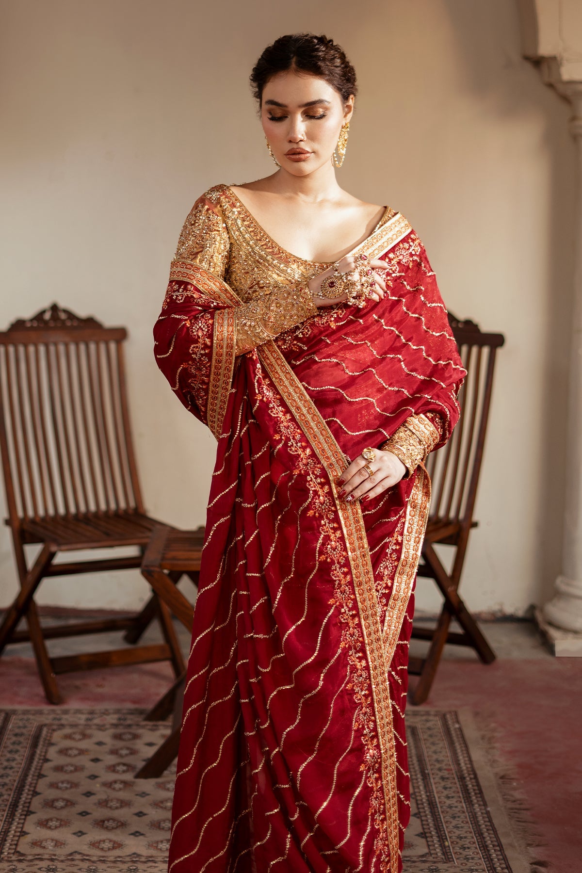 Mina Kashif | Noor Jahan Festive Edit | Kiara by Mina Kashif - Designer Dress - Type: Ladies Clothes - Available at Libayah - 100% Original