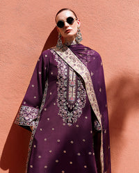 Mushq | Nuvera Raw Silk 26 | Minerva by Mushq - Designer Dress  - Type : Ladies Clothes - Available at Libayah - 100% Original 
