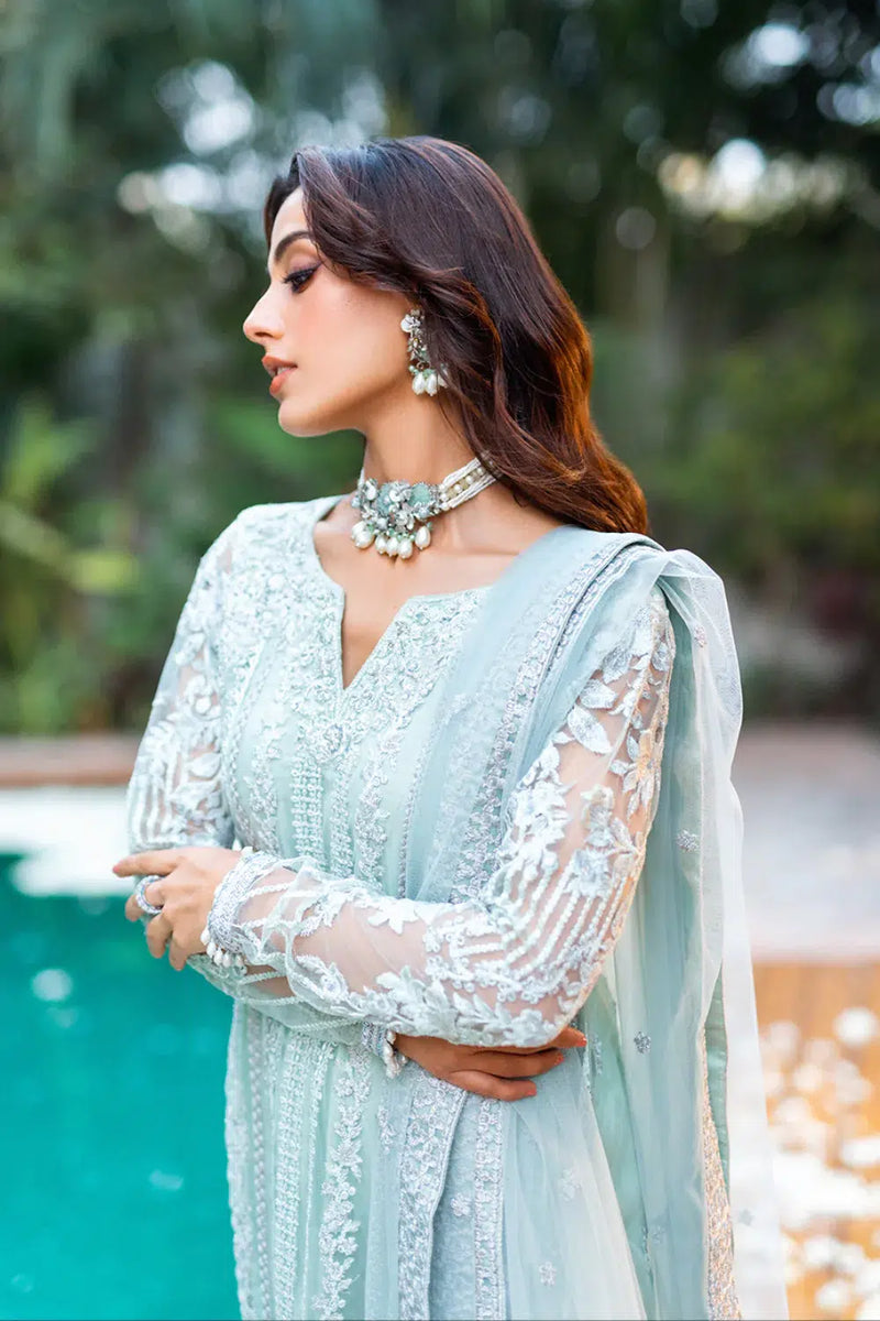 Azure | Embroidered Formals | Mint Breeze by Azure - Designer Dress - Type: Ladies Clothes - Available at Libayah - 100% Original