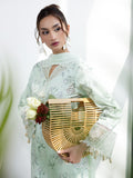 Mahnur | After Hours Luxury Lawn 25 | Mint Mirage by Mahnur - Designer Dress - Type: Ladies Clothes - Available at Libayah - 100% Original