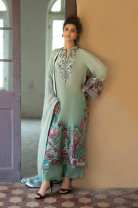 Zainab Chottani | Summer Edition 26 | Mint Serenade by Zainab Chottani - Designer Dress  - Type : Ladies Clothes - Available at Libayah - 100% Original 