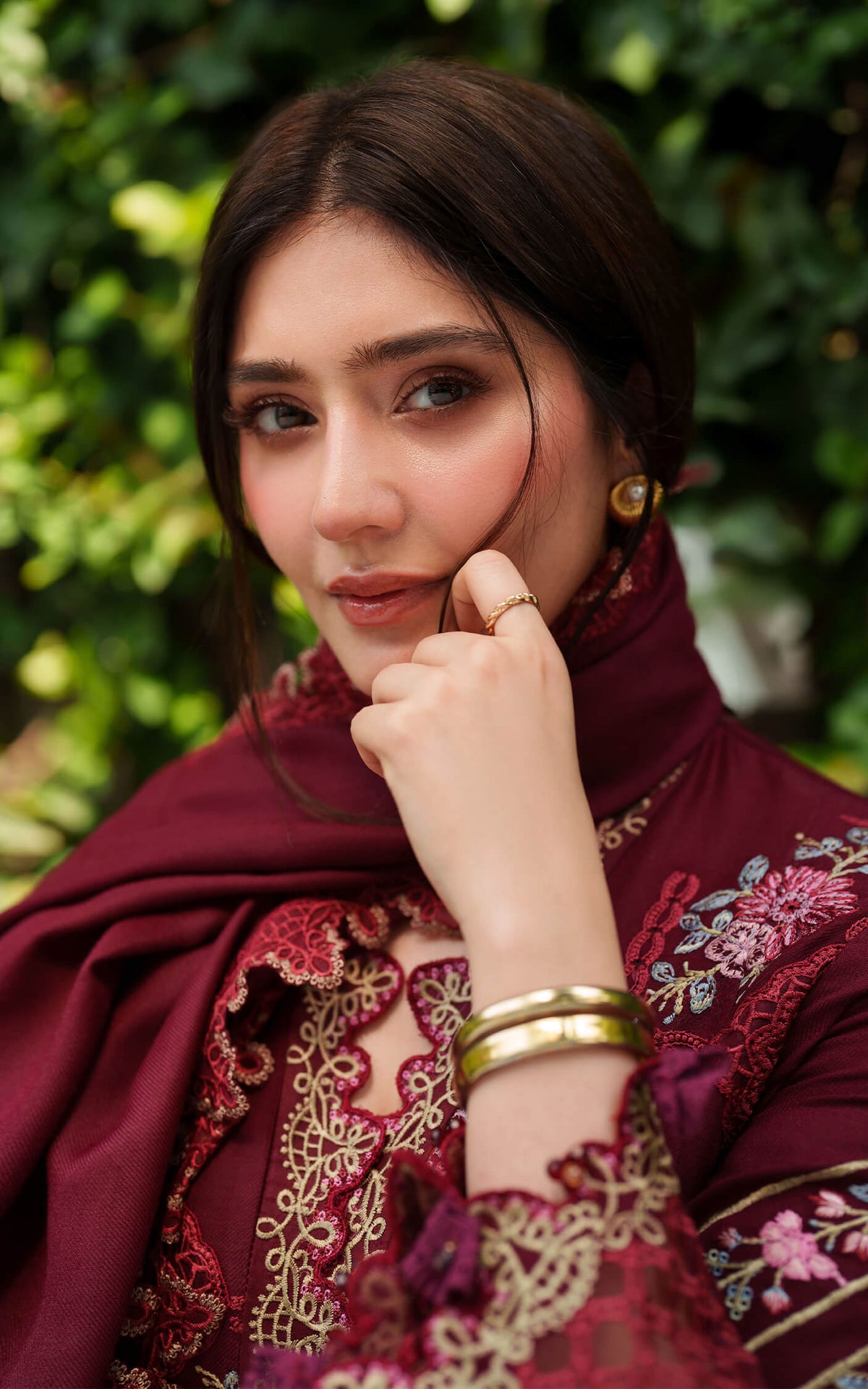 Asifa and Nabeel | Pashmina Luxe 25 | Mira LWC25-05 by Asifa and Nabeel - Designer Dress - Type : Ladies Clothes - Available at Libayah - 100% Original 