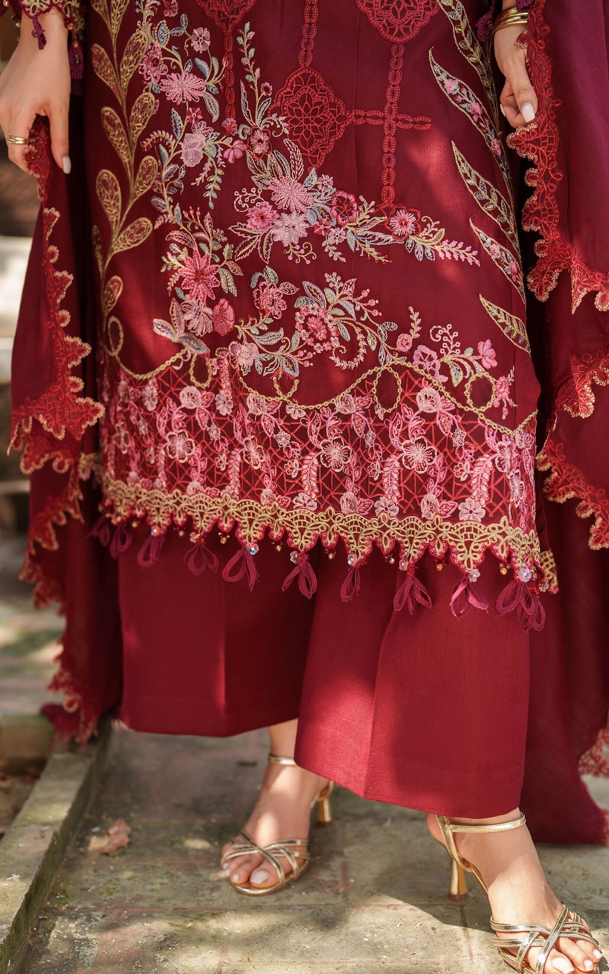 Asifa and Nabeel | Pashmina Luxe 25 | Mira LWC25-05 by Asifa and Nabeel - Designer Dress - Type : Ladies Clothes - Available at Libayah - 100% Original 