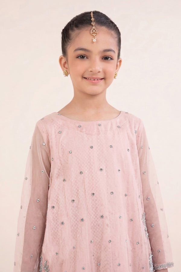 kids-clothes-mks-ef26-42-pink by Maria B Kids - Designer Dress  - Type : KidsClothes - Available at Libayah - 100% Original 