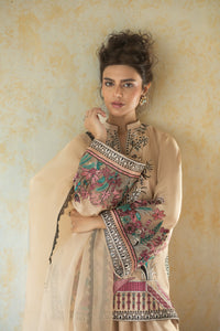 Zainab Chottani | Summer Edition 26 | Mocha Dusk by Zainab Chottani - Designer Dress  - Type : Ladies Clothes - Available at Libayah - 100% Original 