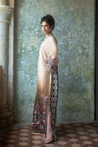 Zainab Chottani | Summer Edition 26 | Mocha Reverie Kaftan by Zainab Chottani - Designer Dress  - Type : Ladies Clothes - Available at Libayah - 100% Original 
