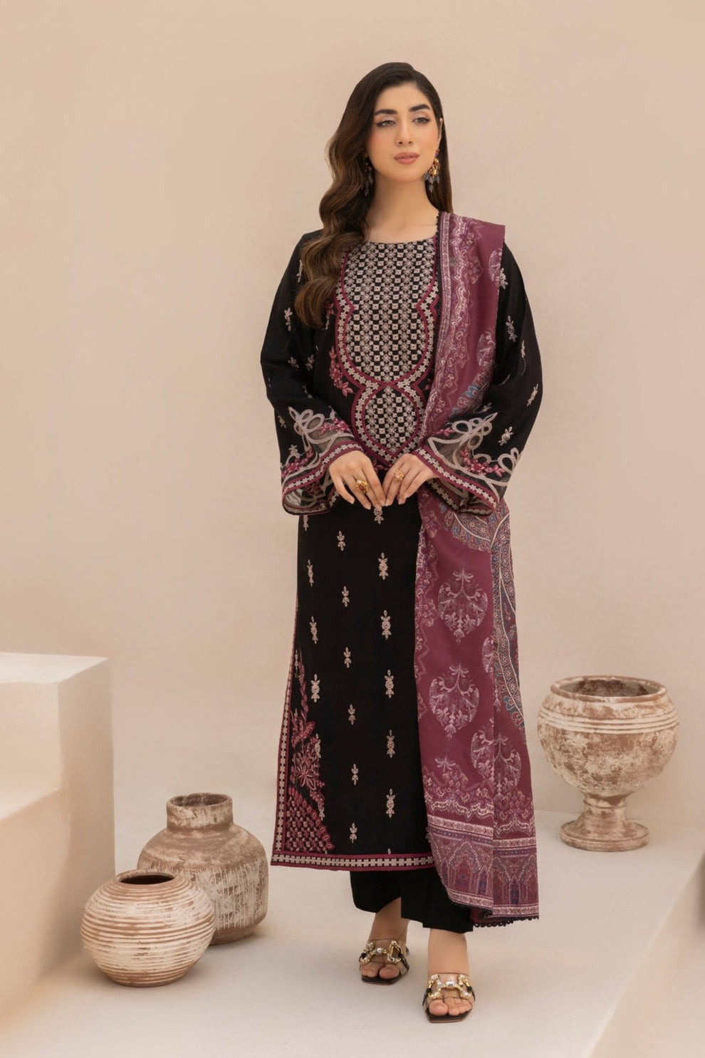 Mohagni | Winter Collection |  MWD-06 by Mohagni - Designer Dress - Type: Ladies Clothes - Available at Libayah - 100% Original