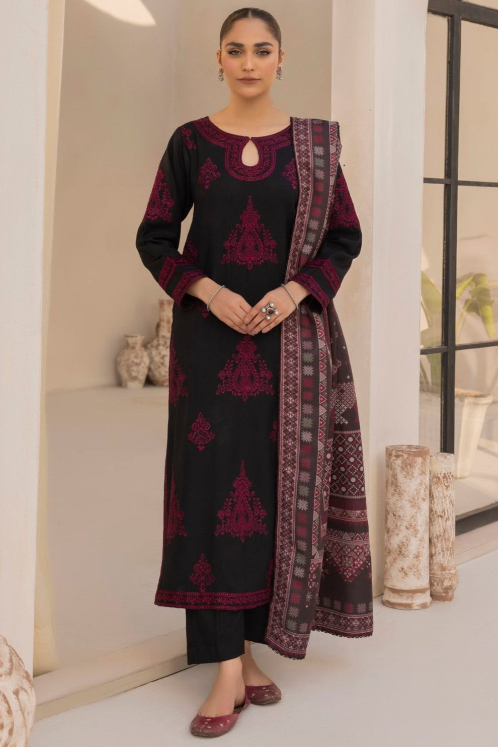Mohagni | Winter Collection |  MWD-10 by Mohagni - Designer Dress - Type: Ladies Clothes - Available at Libayah - 100% Original