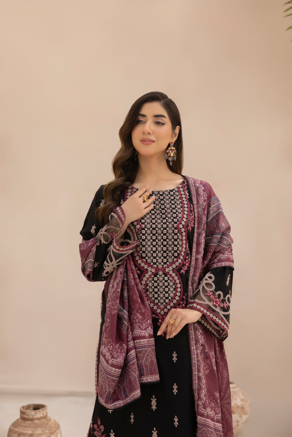 Mohagni | Winter Collection |  MWD-06 by Mohagni - Designer Dress - Type: Ladies Clothes - Available at Libayah - 100% Original