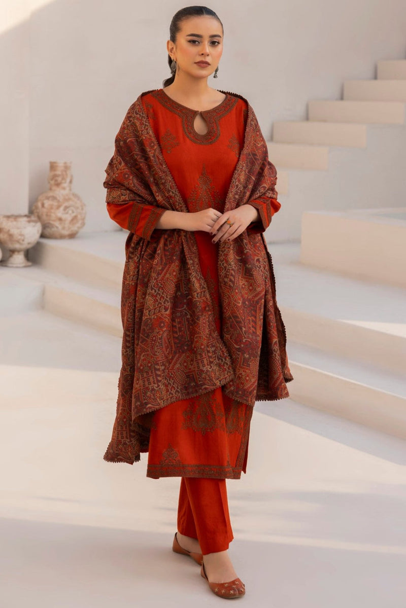 Mohagni | Winter Collection | MWD-11 by Mohagni - Designer Dress - Type: Ladies Clothes - Available at Libayah - 100% Original