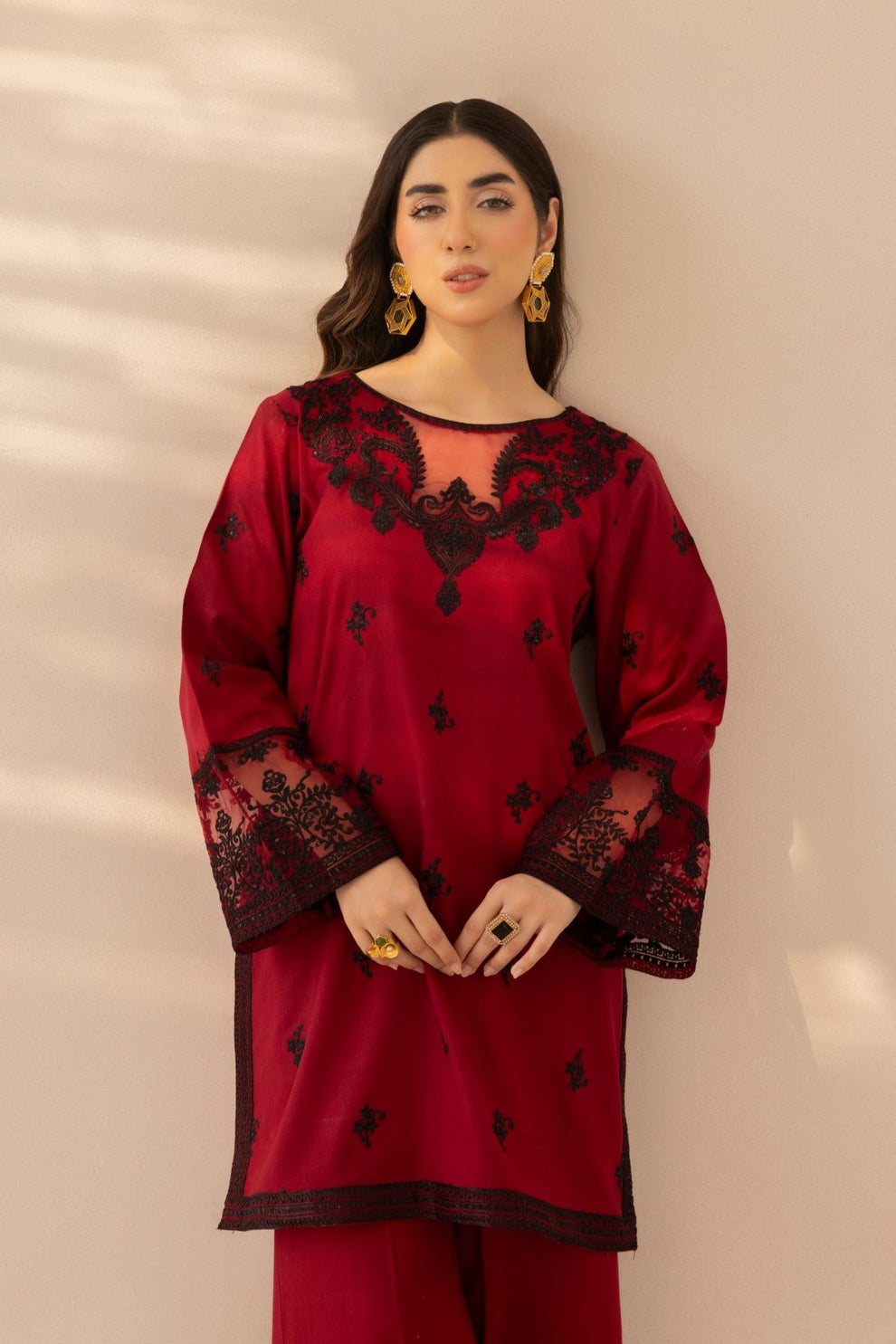 Mohagni | Winter Collection | MWD-07 by Mohagni - Designer Dress - Type: Ladies Clothes - Available at Libayah - 100% Original