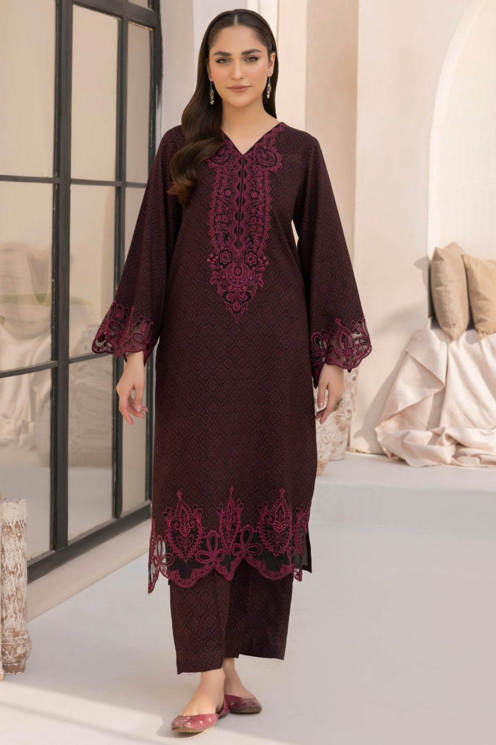 Mohagni | Winter Collection |  DZP-02 2PC by Mohagni - Designer Dress - Type: Ladies Clothes - Available at Libayah - 100% Original