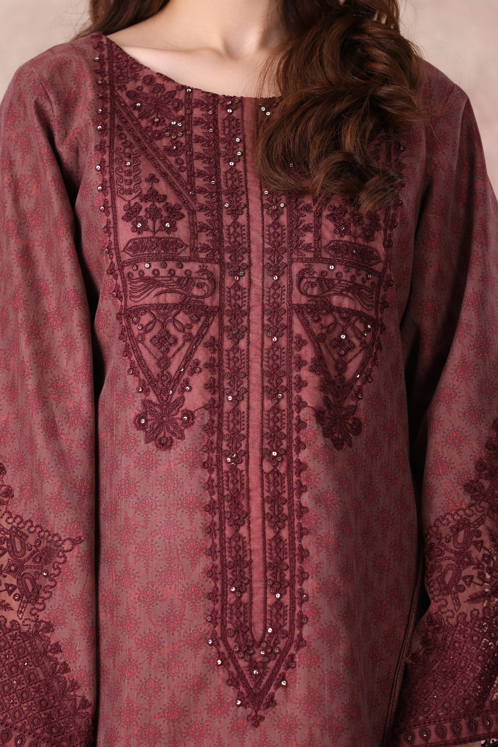 Mohagni | Winter Collection |  PLS-149 2PC by Mohagni - Designer Dress - Type: Ladies Clothes - Available at Libayah - 100% Original