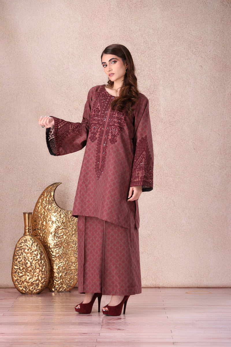 Mohagni | Winter Collection |  PLS-149 2PC by Mohagni - Designer Dress - Type: Ladies Clothes - Available at Libayah - 100% Original