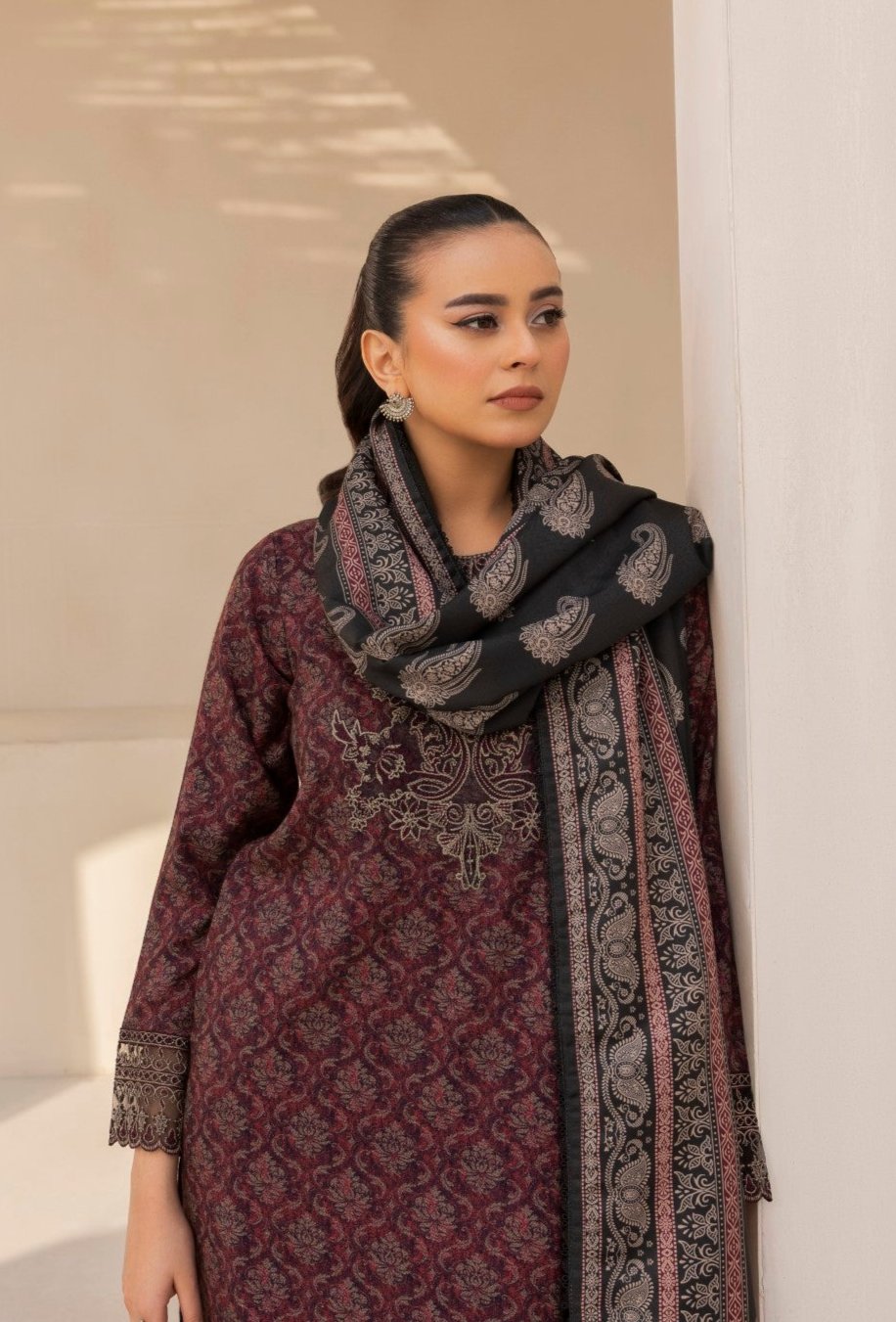 Mohagni | Winter Collection | DZP-05 3PC by Mohagni - Designer Dress - Type: Ladies Clothes - Available at Libayah - 100% Original