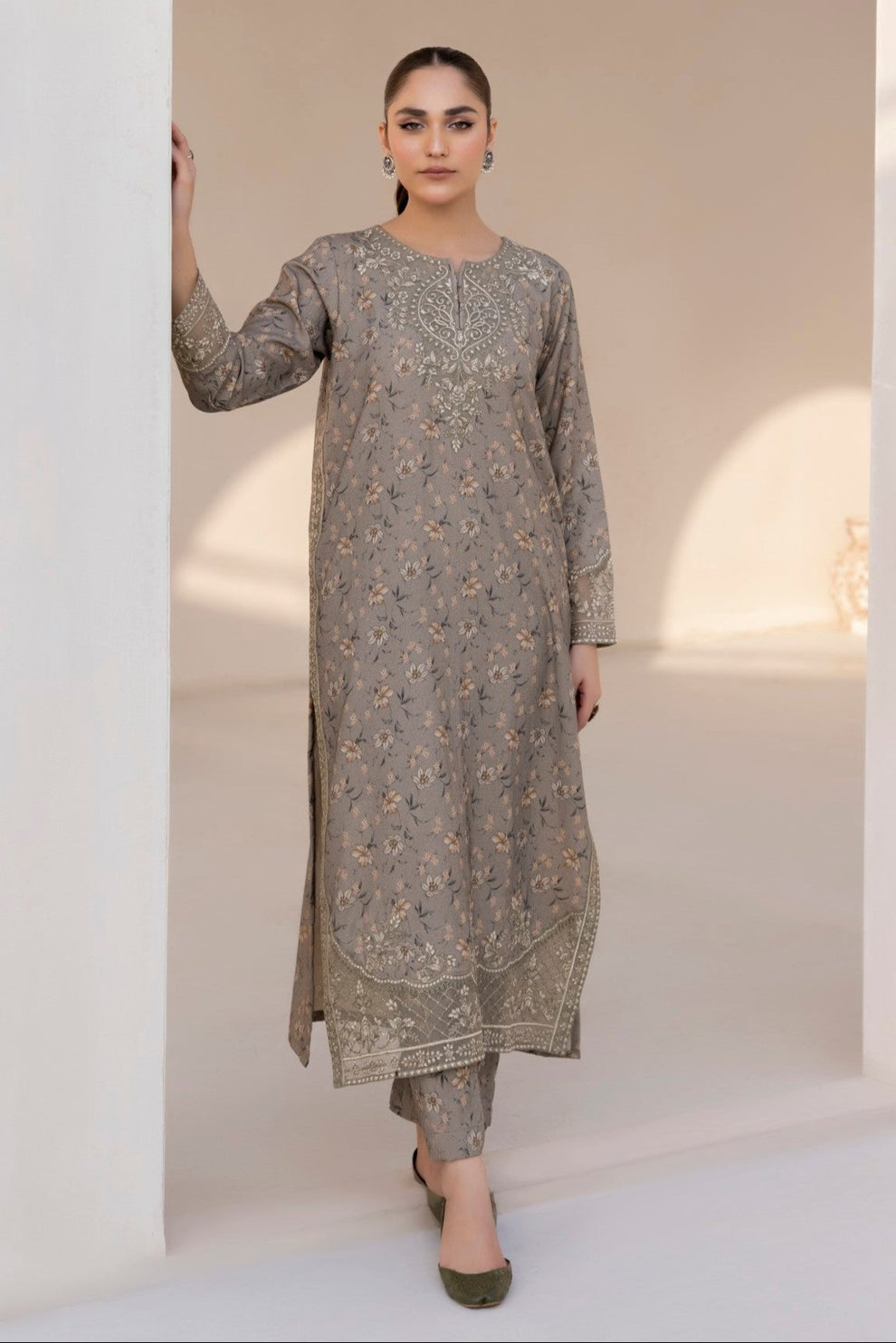 Mohagni | Winter Collection |  DZP-15 2 PC by Mohagni - Designer Dress - Type: Ladies Clothes - Available at Libayah - 100% Original