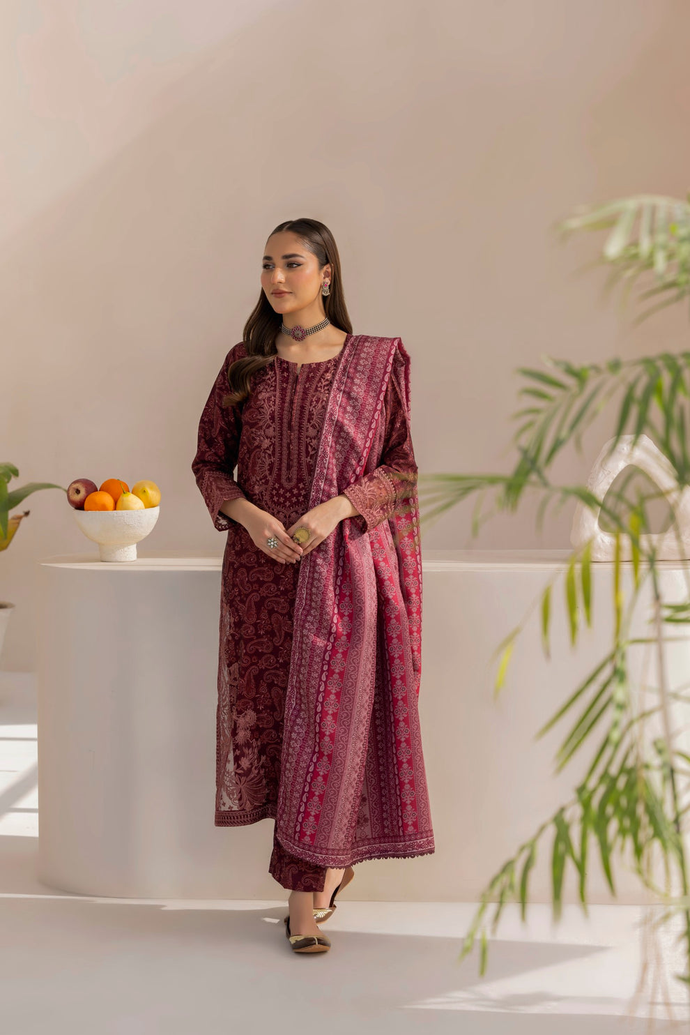 Mohagni | Winter Collection |  DZP-06 3PC by Mohagni - Designer Dress - Type: Ladies Clothes - Available at Libayah - 100% Original