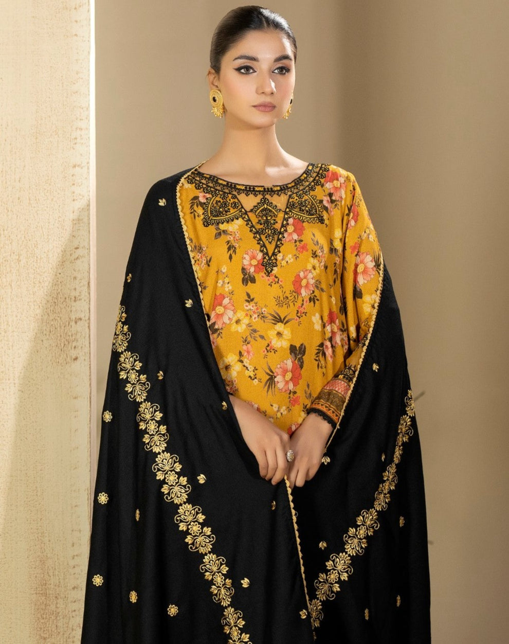 Mohagni | Winter Collection |  BLS-26 WINTER 2PC by Mohagni - Designer Dress - Type: Ladies Clothes - Available at Libayah - 100% Original