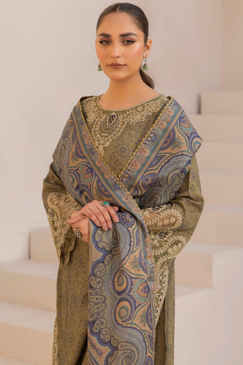 Mohagni | Winter Collection |  DZP-07 3PC by Mohagni - Designer Dress - Type: Ladies Clothes - Available at Libayah - 100% Original
